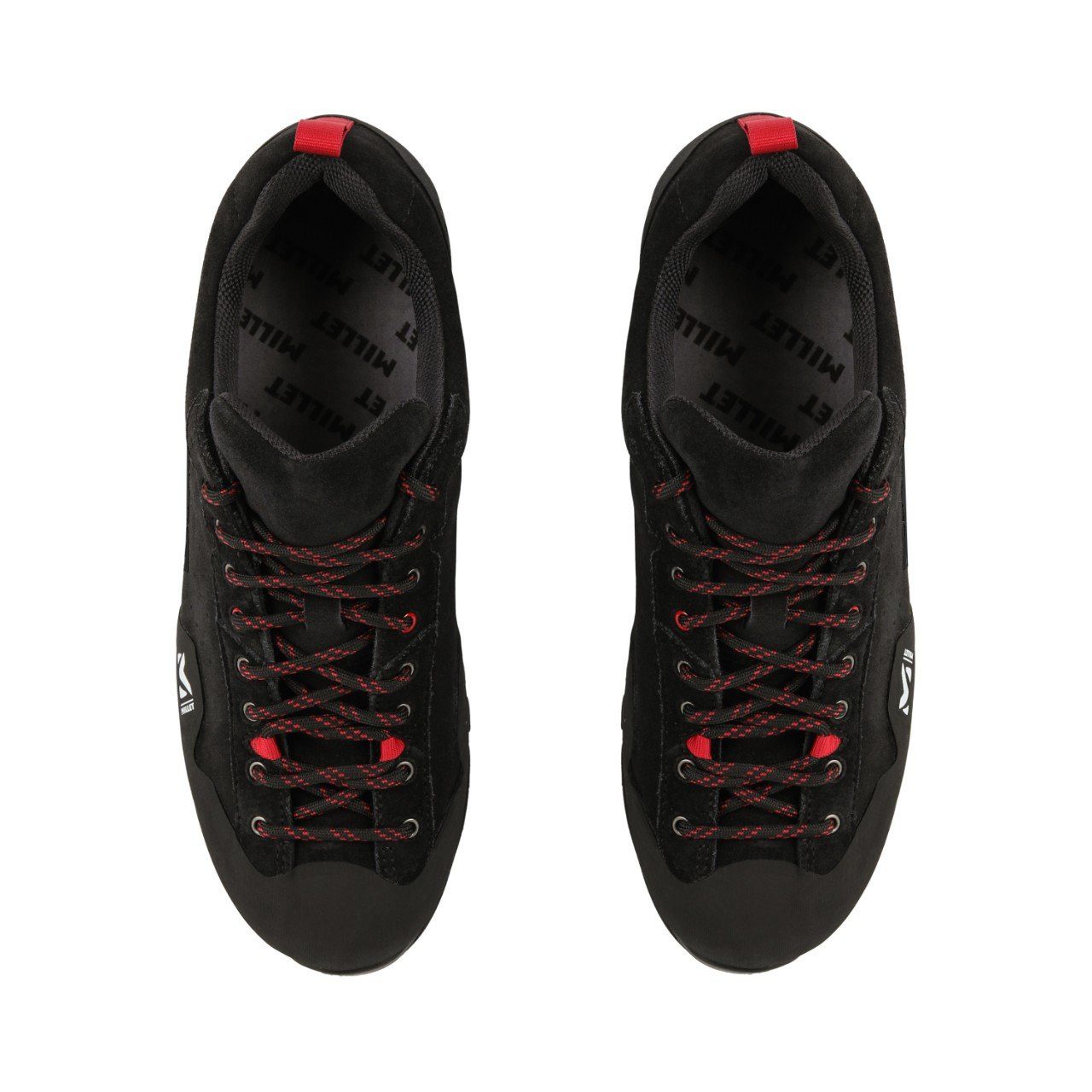 Millet Friction (Zustieg, Leder, mittlere Steifheit) schwarz Herren Wanderschuh