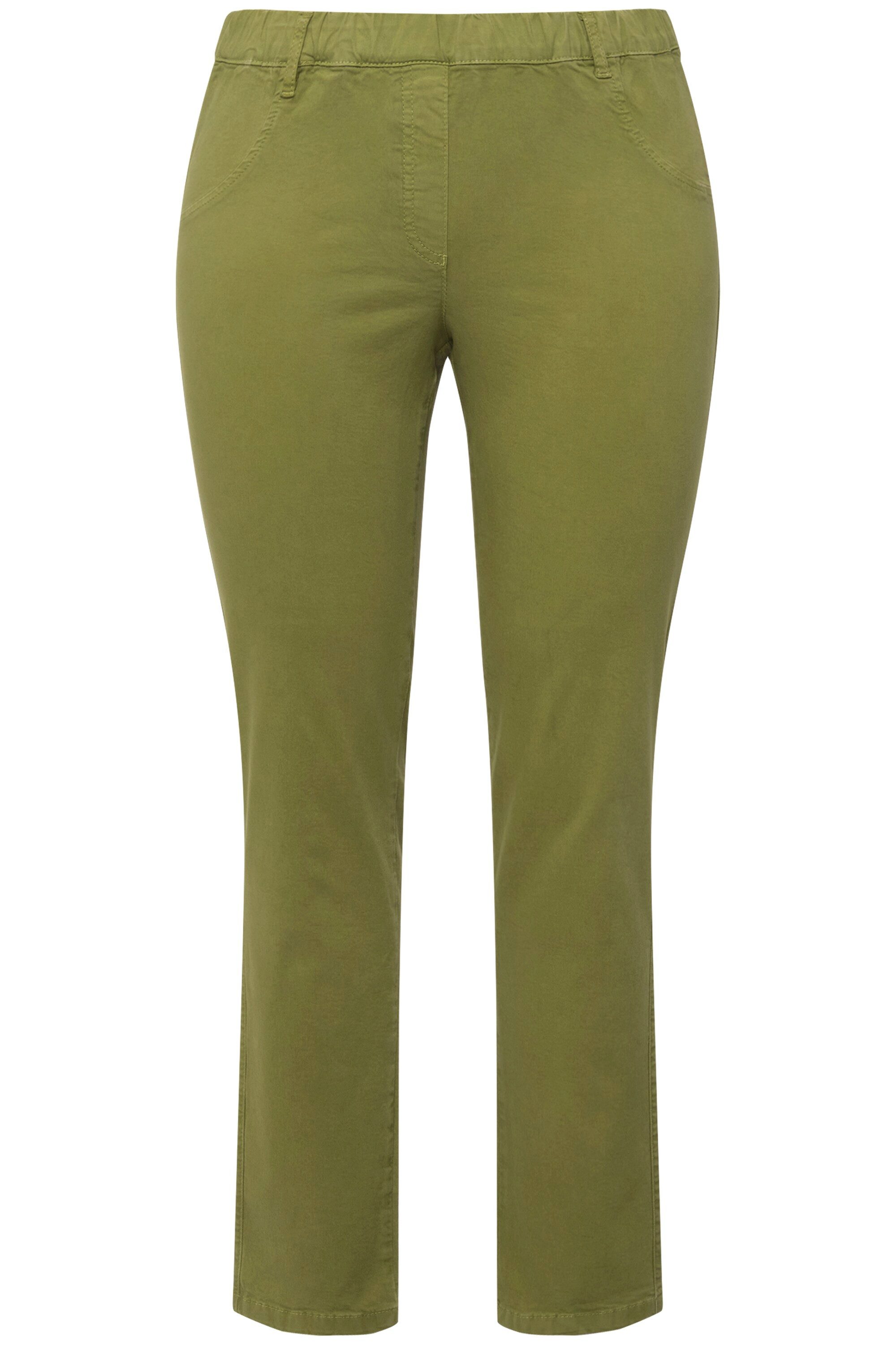 Ulla Popken Jeggings Jeggings Elastikbund schmales günstig online kaufen