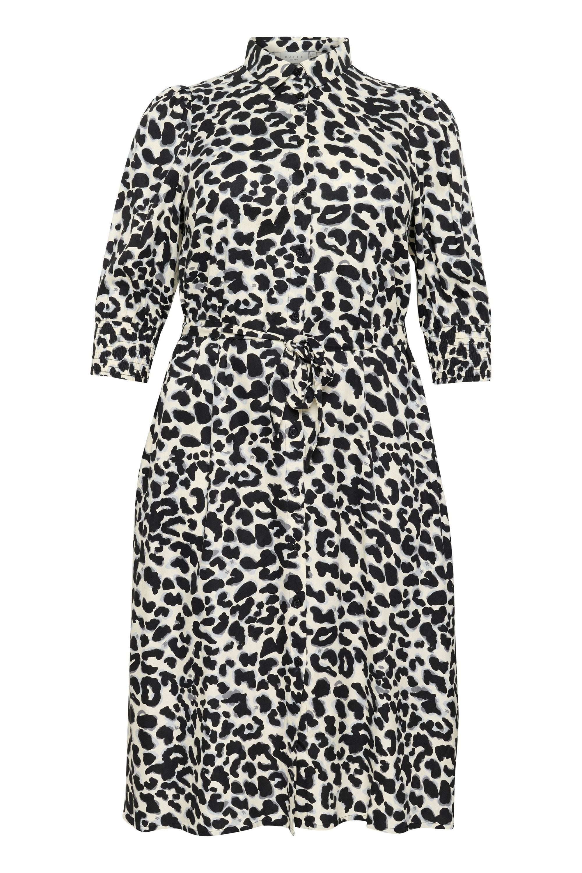 KAFFE Curve Blusenkleid Kleid KCamina Große günstig online kaufen