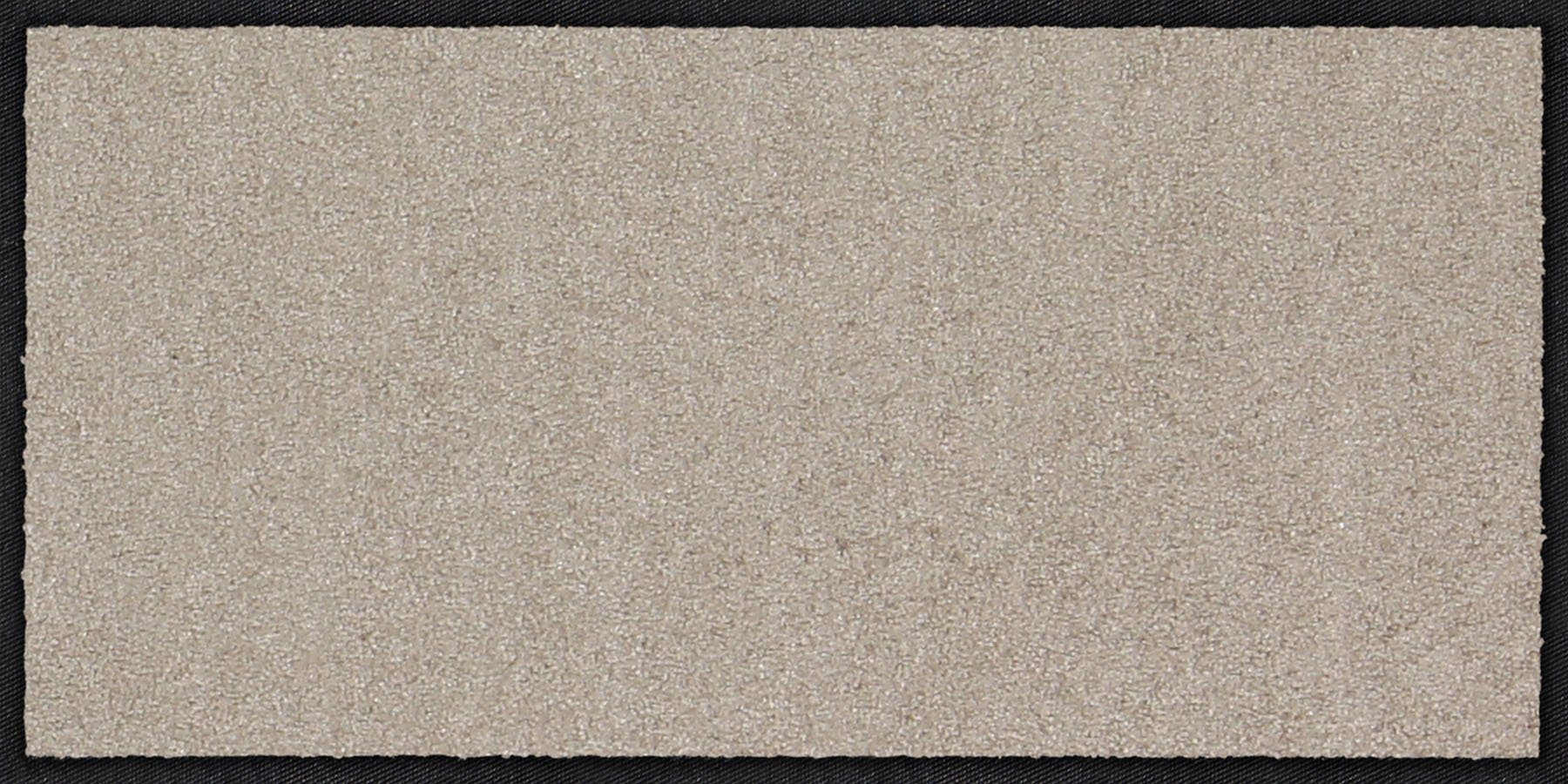 Fußmatte Sand 030x060cm, Salonloewe, Rechteckig, Höhe: 300 mm