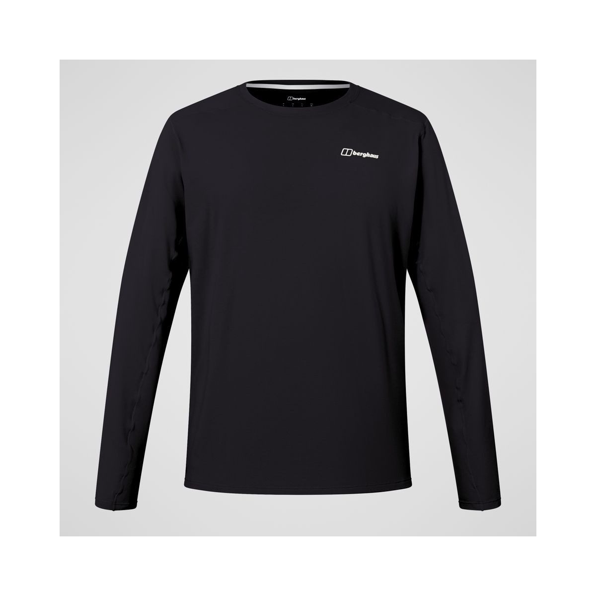 Berghaus 3-in-1-Funktionsjacke Berghaus Delta Langarm-Shirt für Herren - Schwarz Hochwertiges Langarm-Shirt mit Polartec® Delta für ideale