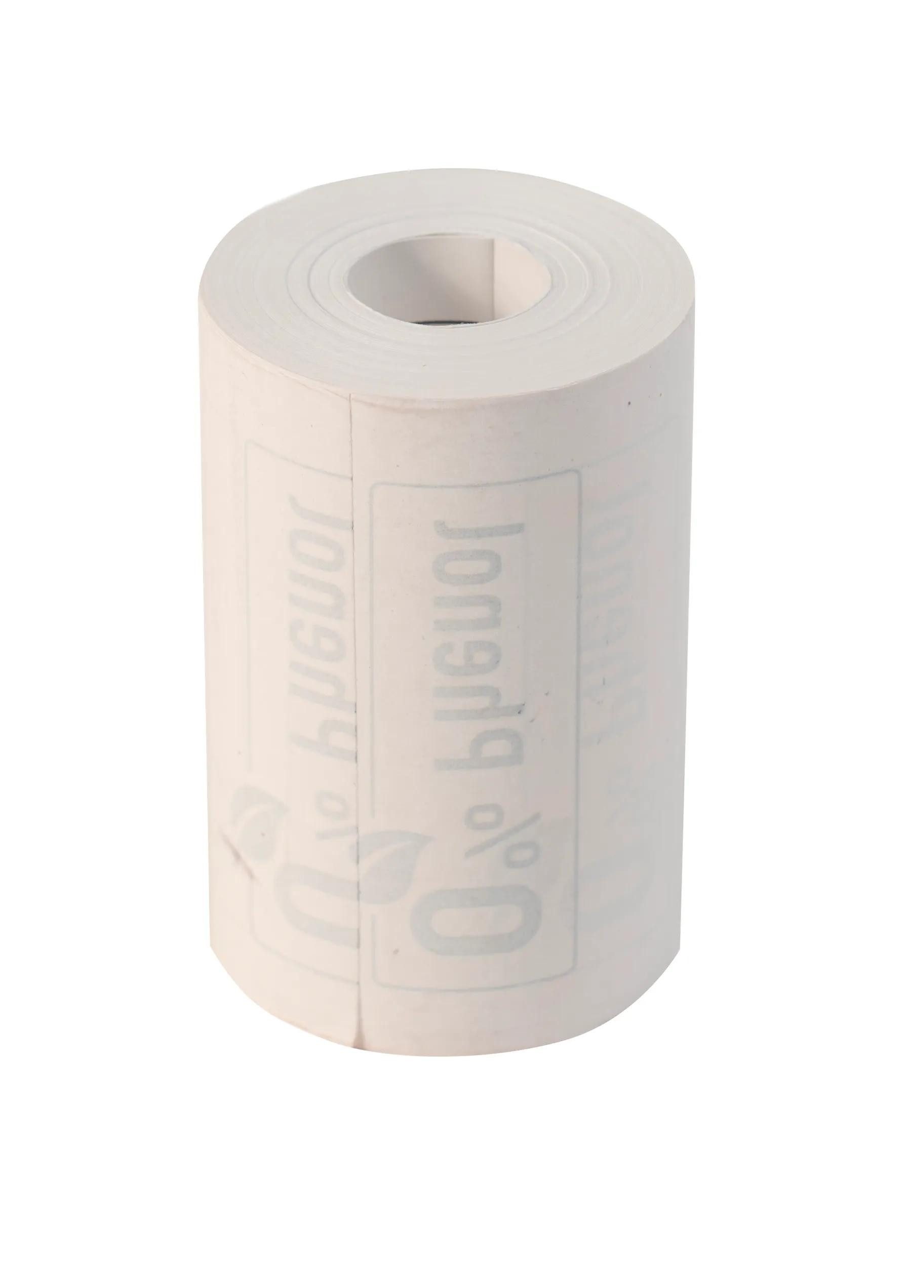 EXACOMPTA Endlospapier 180x Thermorolle EC 1-lagig, 57mmx14m, 48g, plastikfrei - Weiß 44808DE, Rollen Thermisches Papier