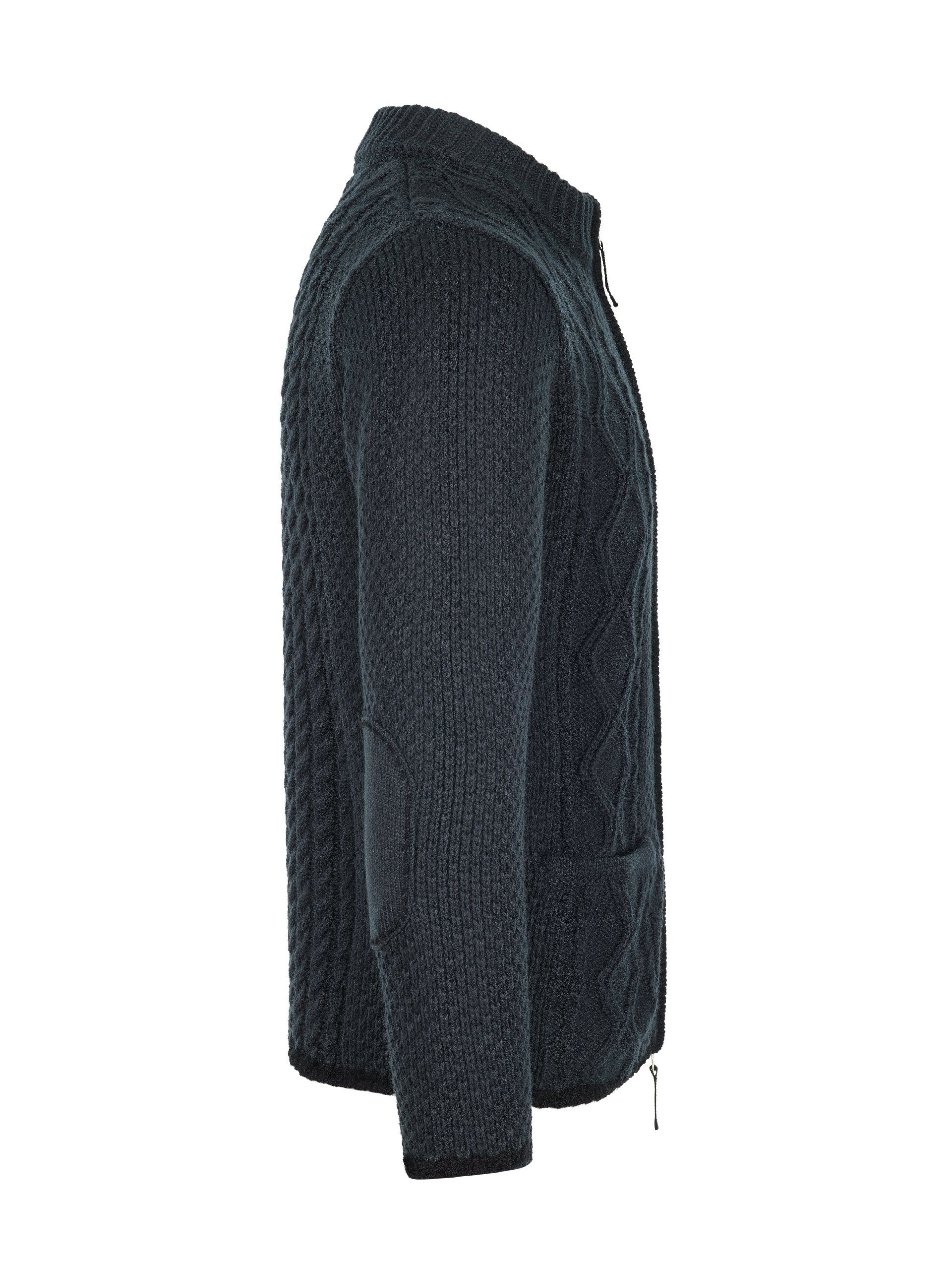 Almbock Trachtenstrickjacke Strickjacke Chris (1-tlg) anthrazit günstig online kaufen
