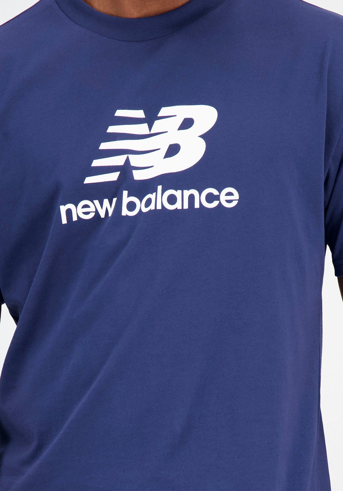 New Balance T-Shirt NB ESSENTIALS NNY T-SHIRT STACKED LOGO