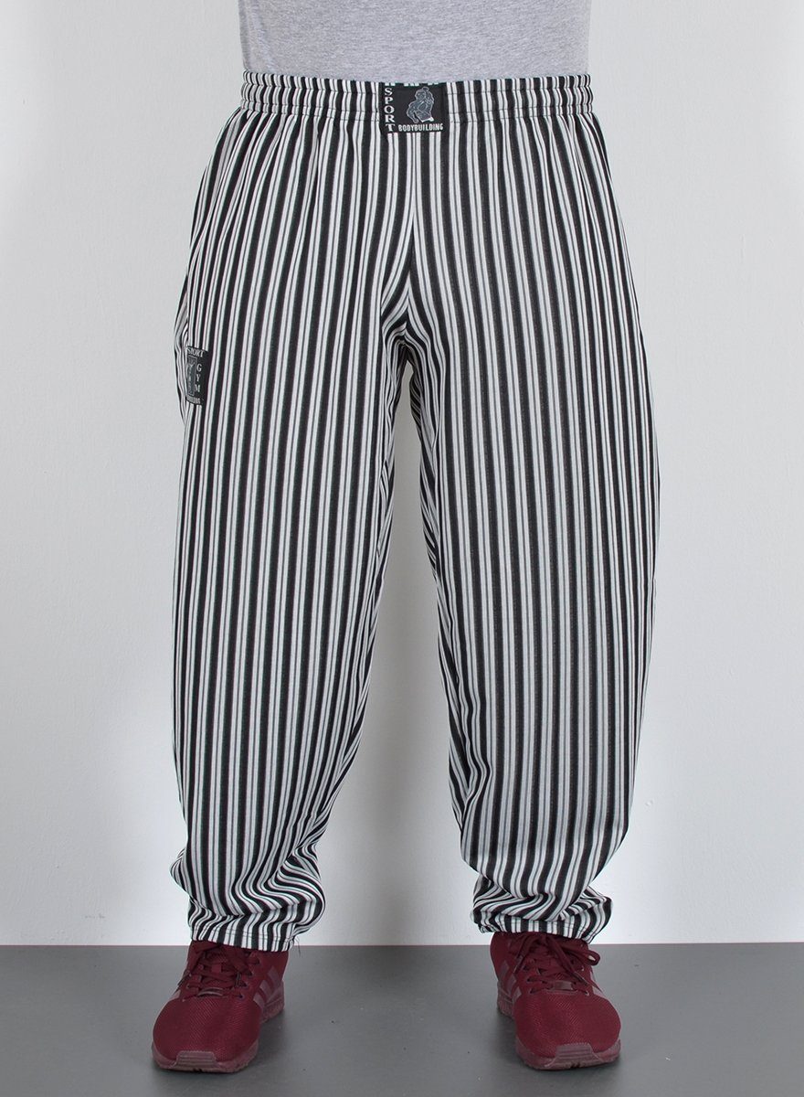 ESRA Sporthose Gestreifte Fitness Hose Herren Bodybuilder Hose SP01 Herren günstig online kaufen