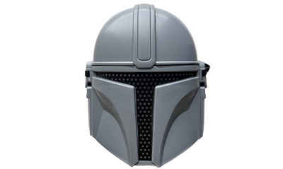 Festivalartikel Verkleidungsmaske Mandalorian Star Wars Helm, Authentisches Design, Ideal für Karneval, (1-tlg)