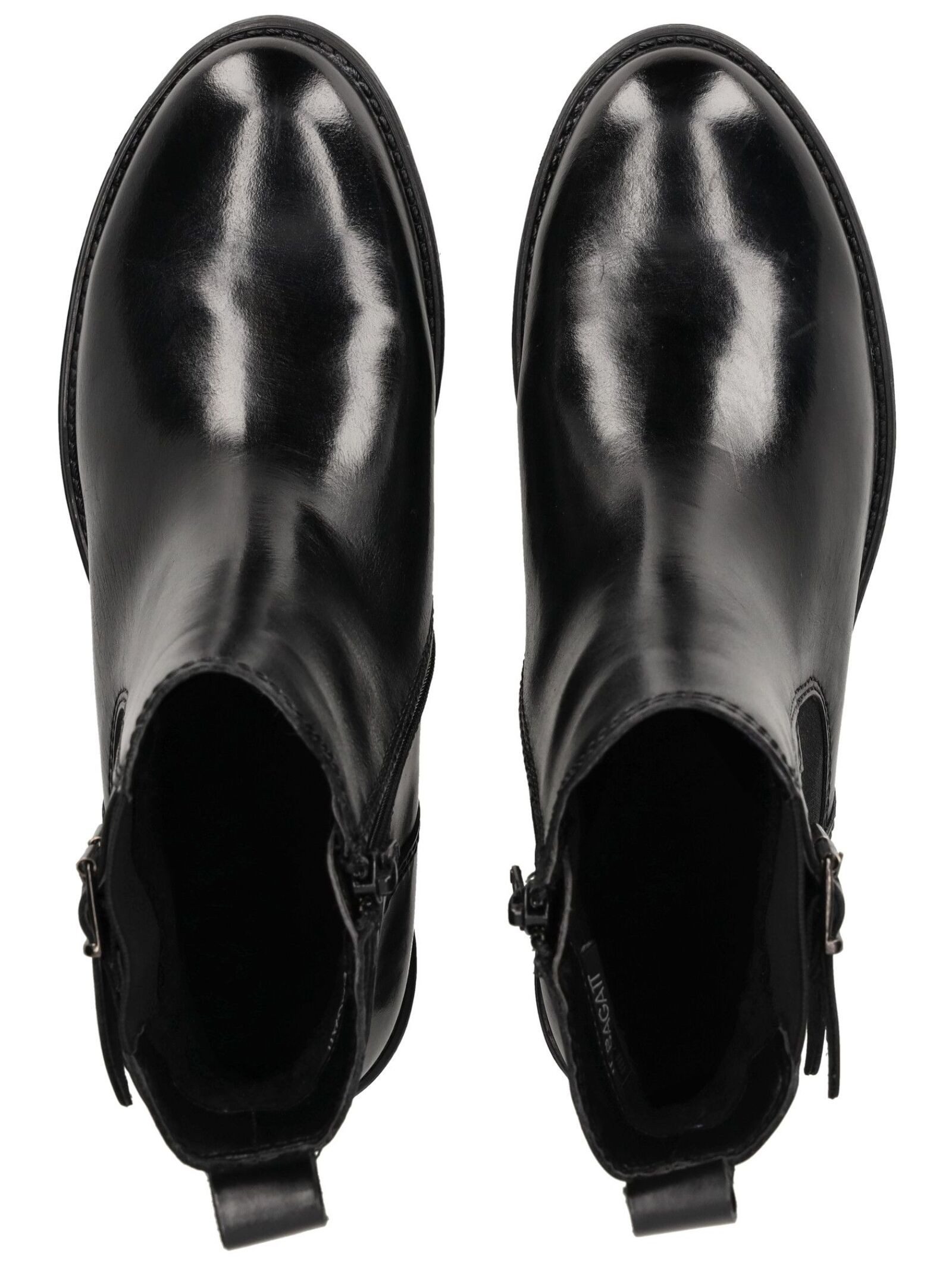 BAGATT Stiefelette Leder/Textil . Stiefelette