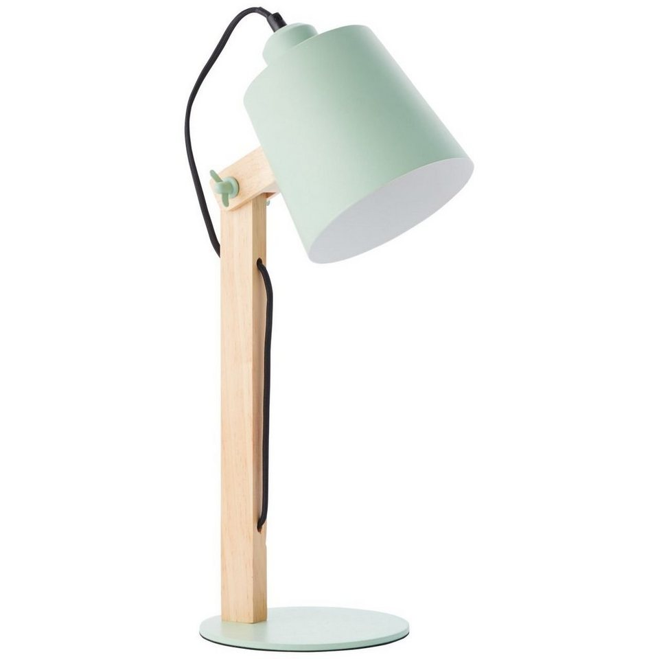 Brilliant Tischleuchte Swivel, Lampe Swivel Tischleuchte grün matt 1x A60,  E27, 30W, geeignet für N, Soft Interieur: Klassik fusioniert mit Moderne