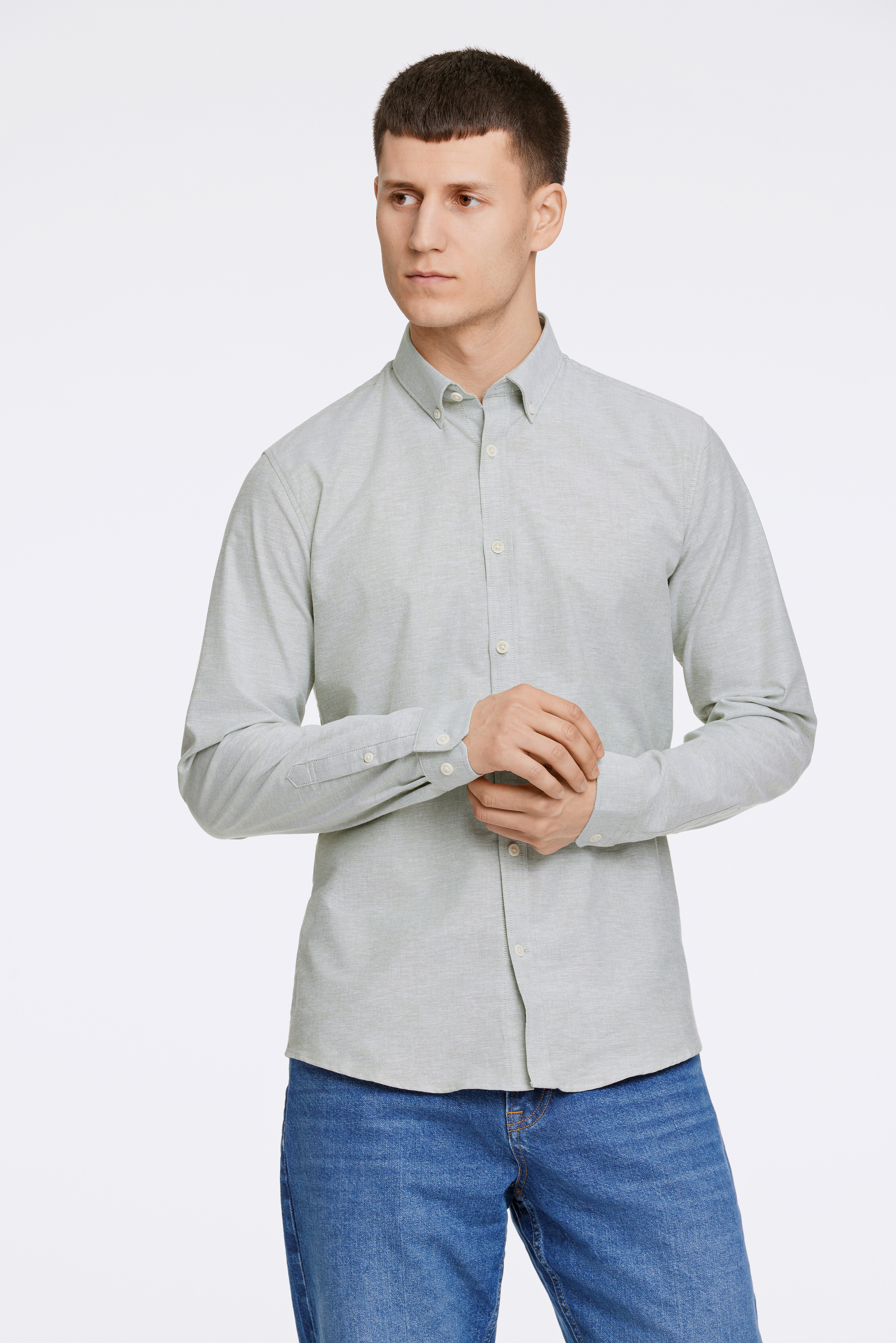 LINDBERGH Businesshemd mit Button-down-Kragen günstig online kaufen