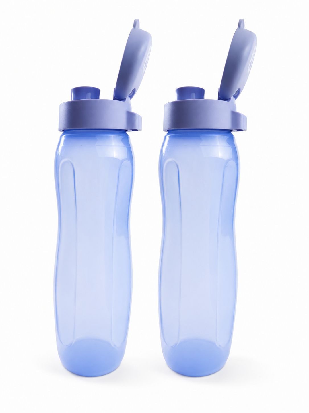 TUPPERWARE Trinkflasche Eco 750ml slim blau (2)