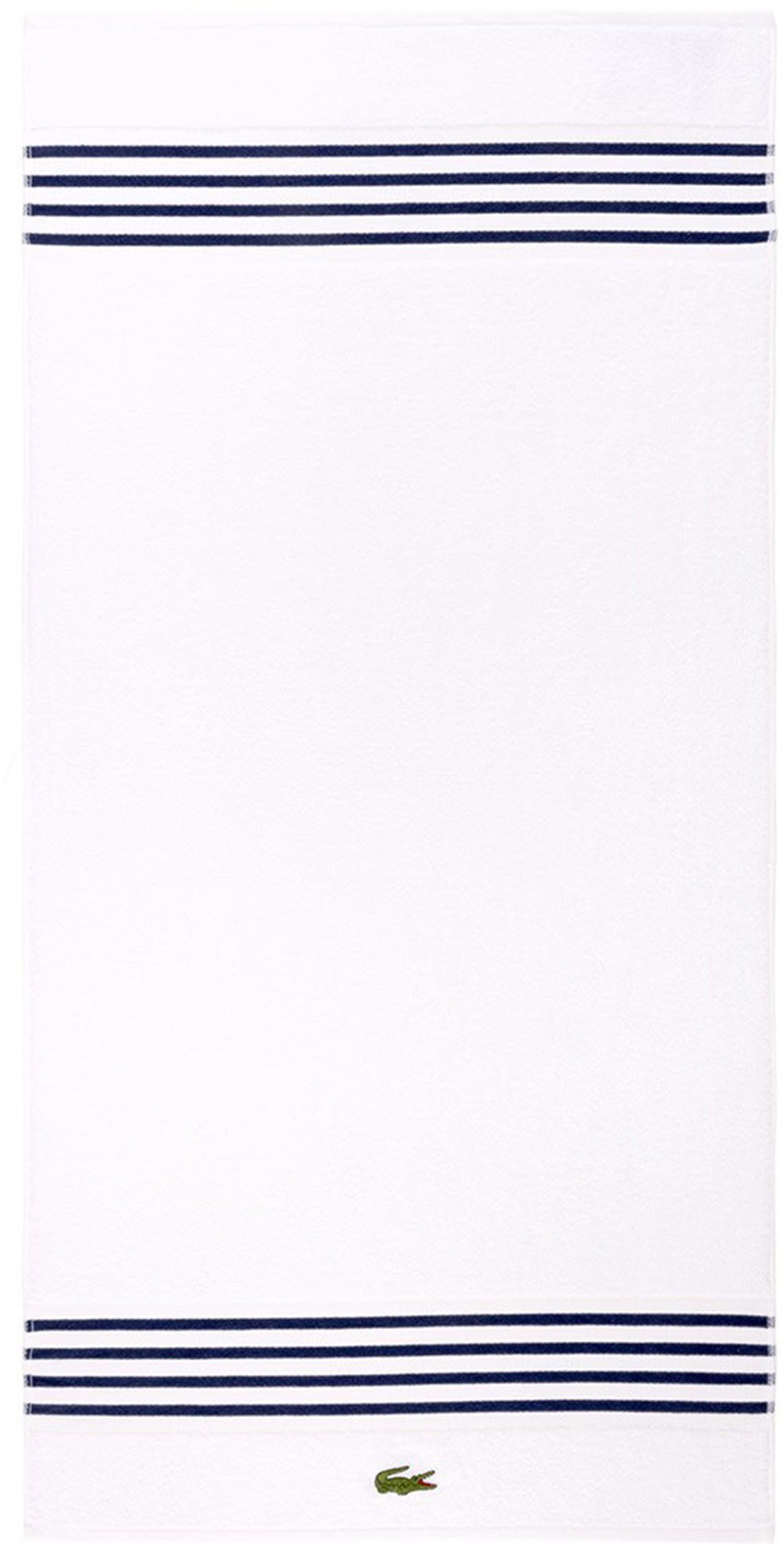 Lacoste Duschtuch LCOURTLI, Frottier (1-St), mit Label-Applikationen