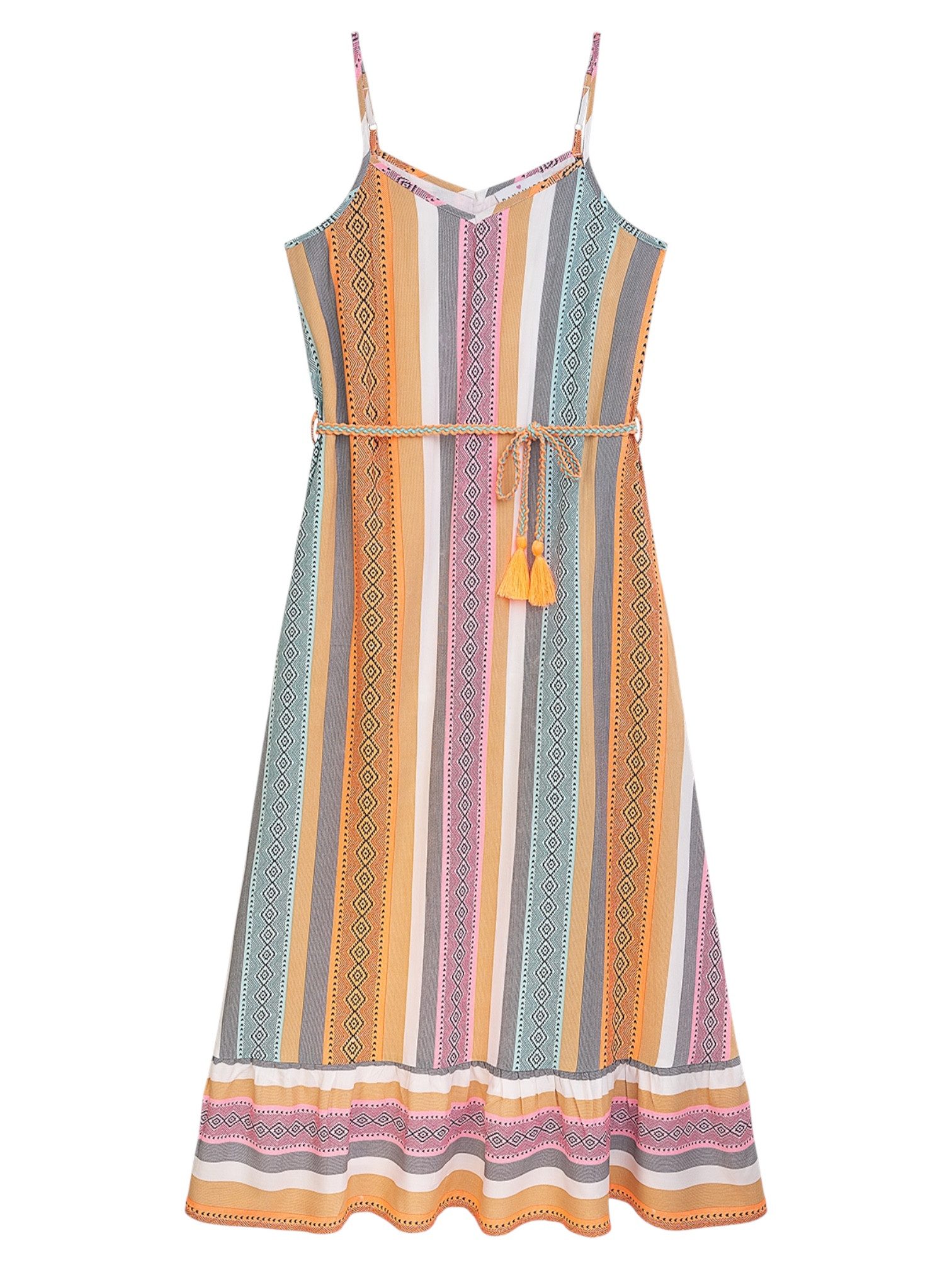 DANAMADE Sommerkleid DAMELIE for Mom (1-tlg) Damen Sommerkleid im modernen Ethno-Design