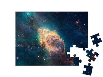 puzzleYOU Puzzle Milliarden von Galaxien im Universum, 48 Puzzleteile, puzzleYOU-Kollektionen Weltraum, Universum