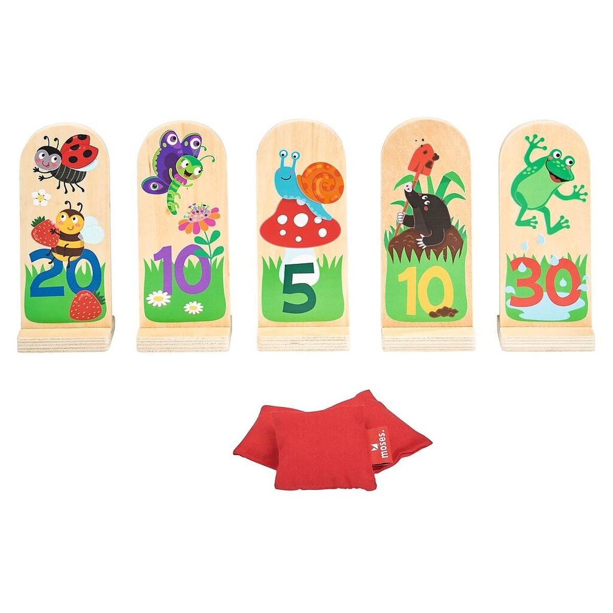 Moses. Verlag Spiel Krabbelkäfer Wurfspiel von moses. – Outdoor-Spiel ab 3 Jahren