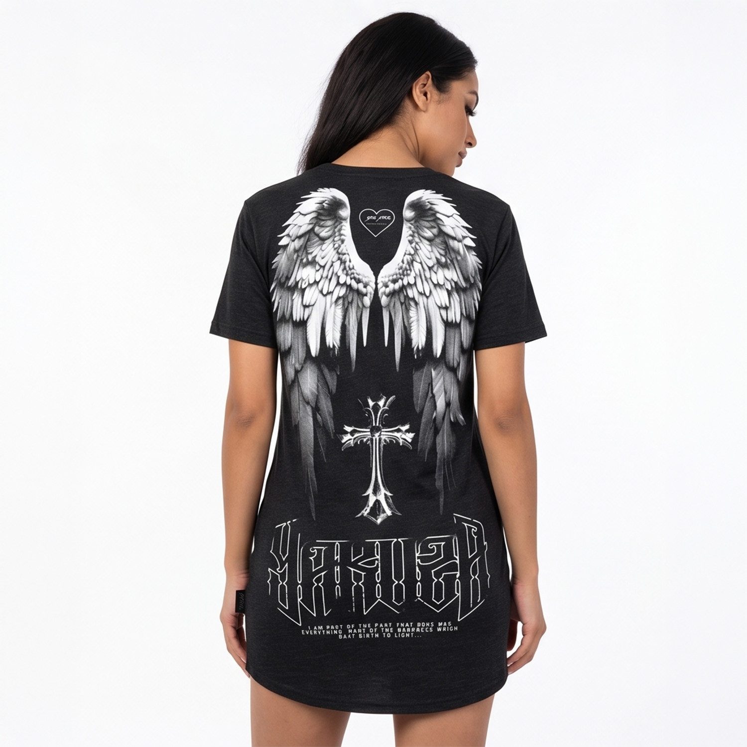 YAKUZA Shirtkleid Winged