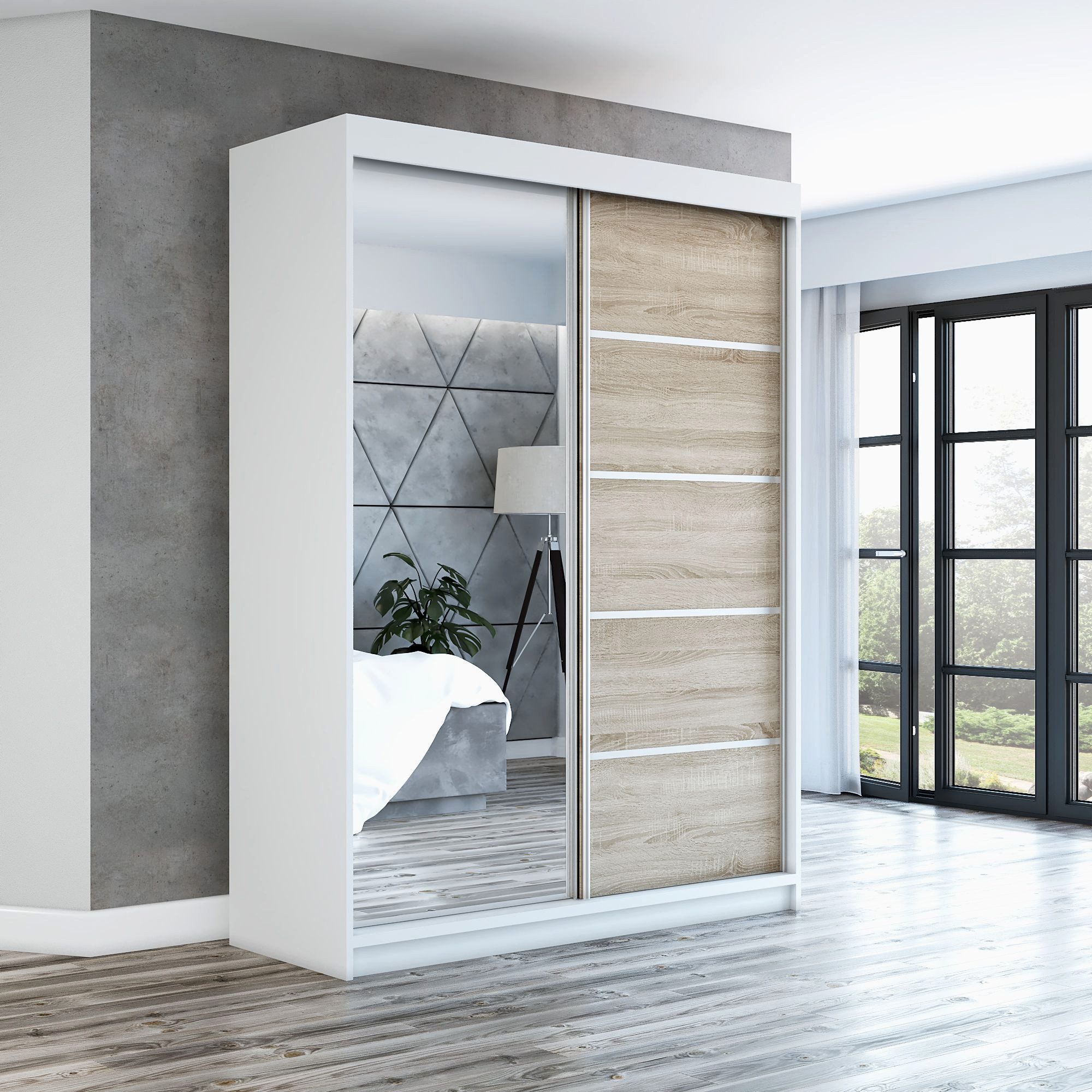 A&J MöbelLand GmbH Schwebetürenschrank GAP 160 günstig online kaufen