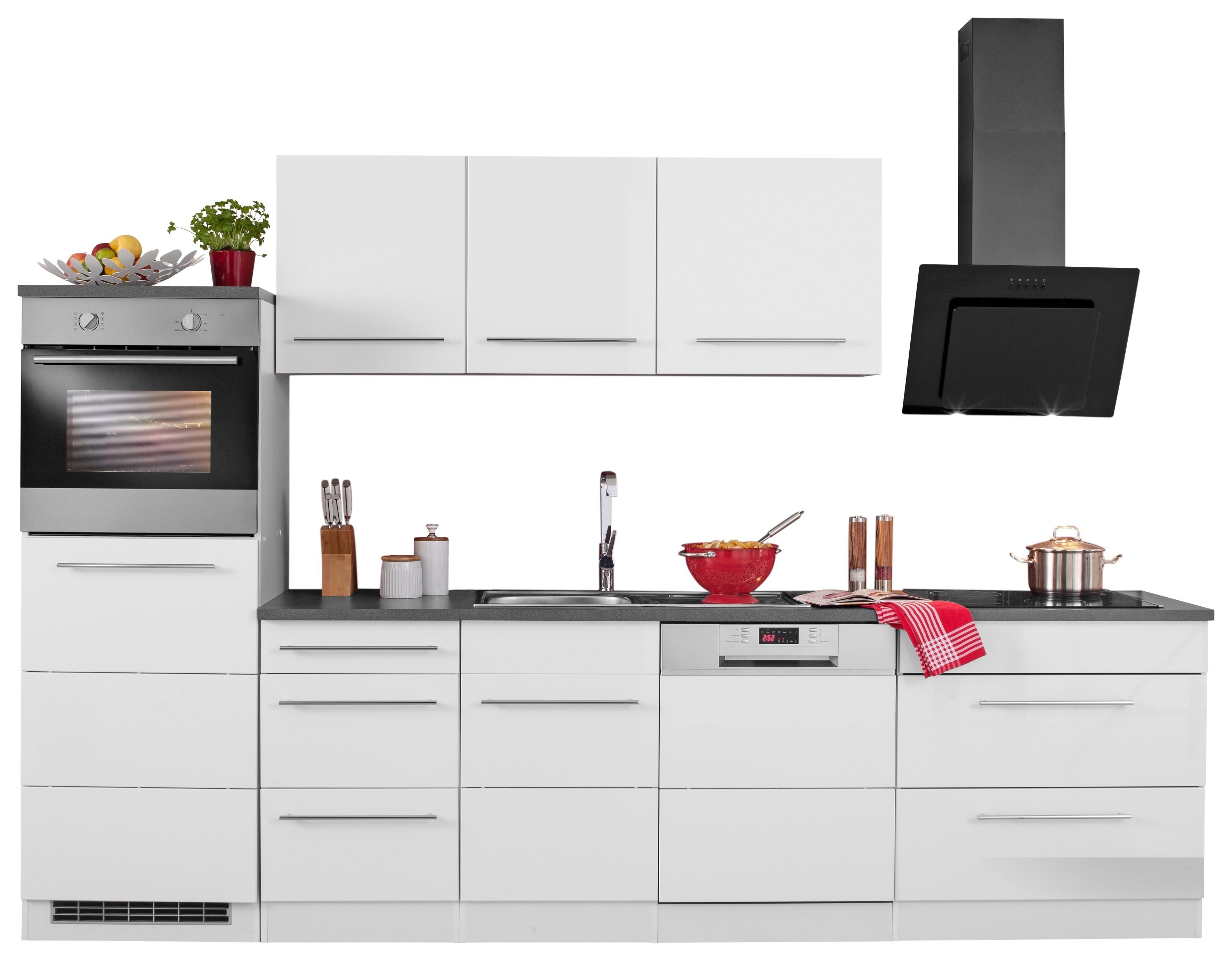KOCHSTATION Küchenzeile KS-Trient, Breite 300 cm, günstig online kaufen