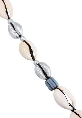 Elli Perlenkette Kauri Muschel Glas Beads Surfer Style 925 Silber