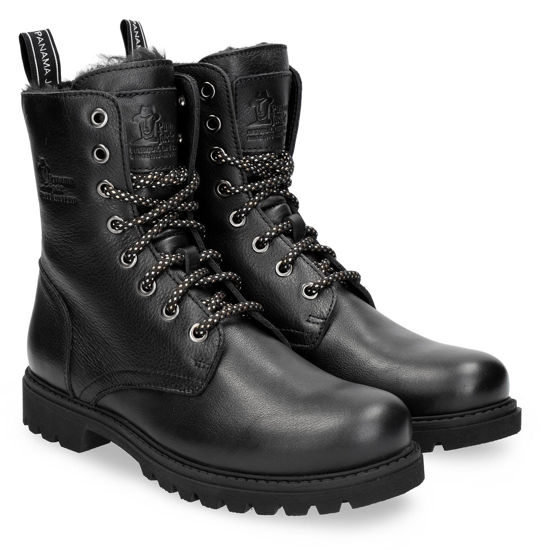 Panama Jack Frisia Schnürboots, Schnürboots, Stiefelette, Blockabsatz, mit Warmfutter