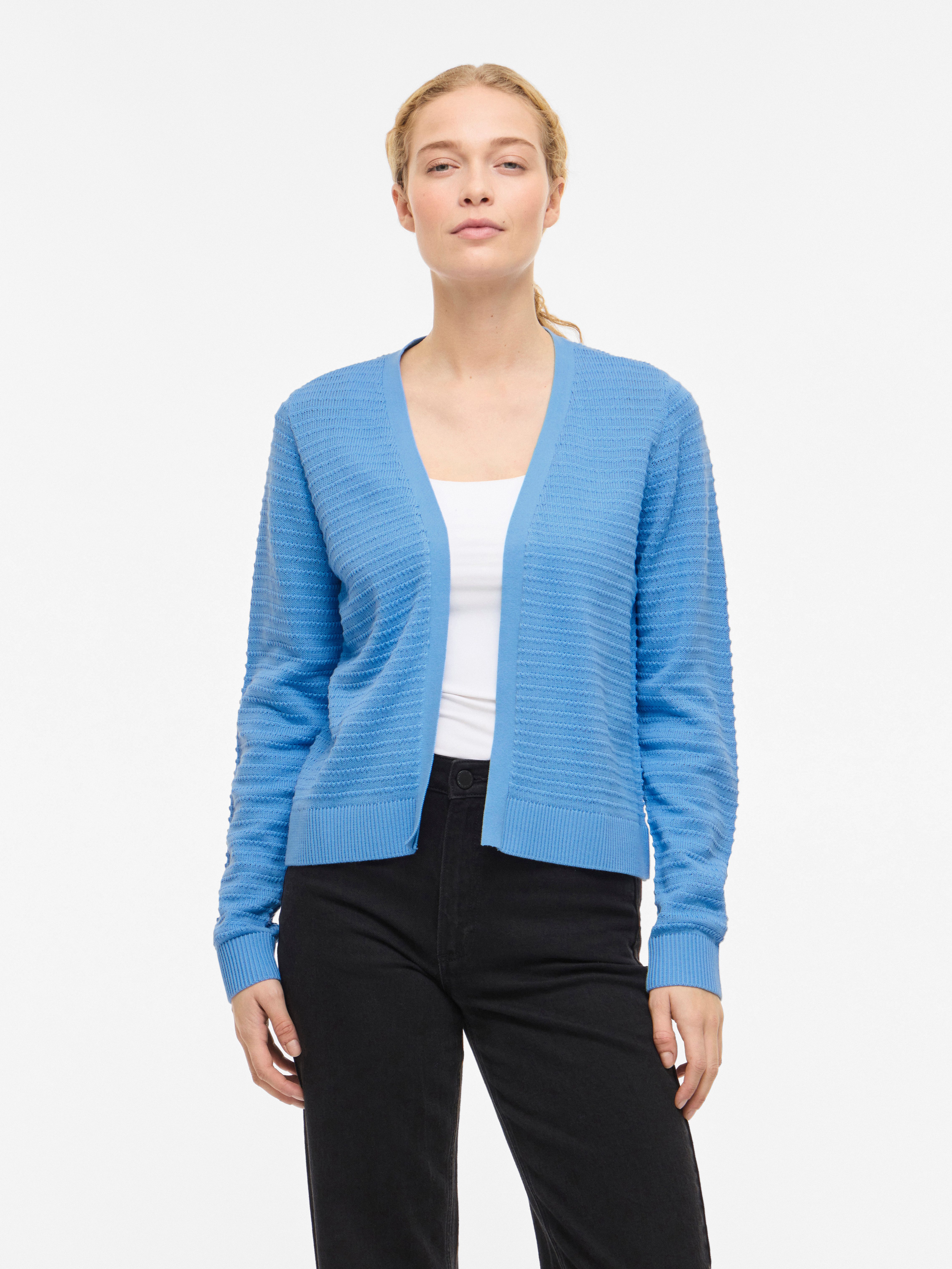 Vila Strickjacke VILOLLO SHORT L/S KNIT CARDIGAN - NOOS