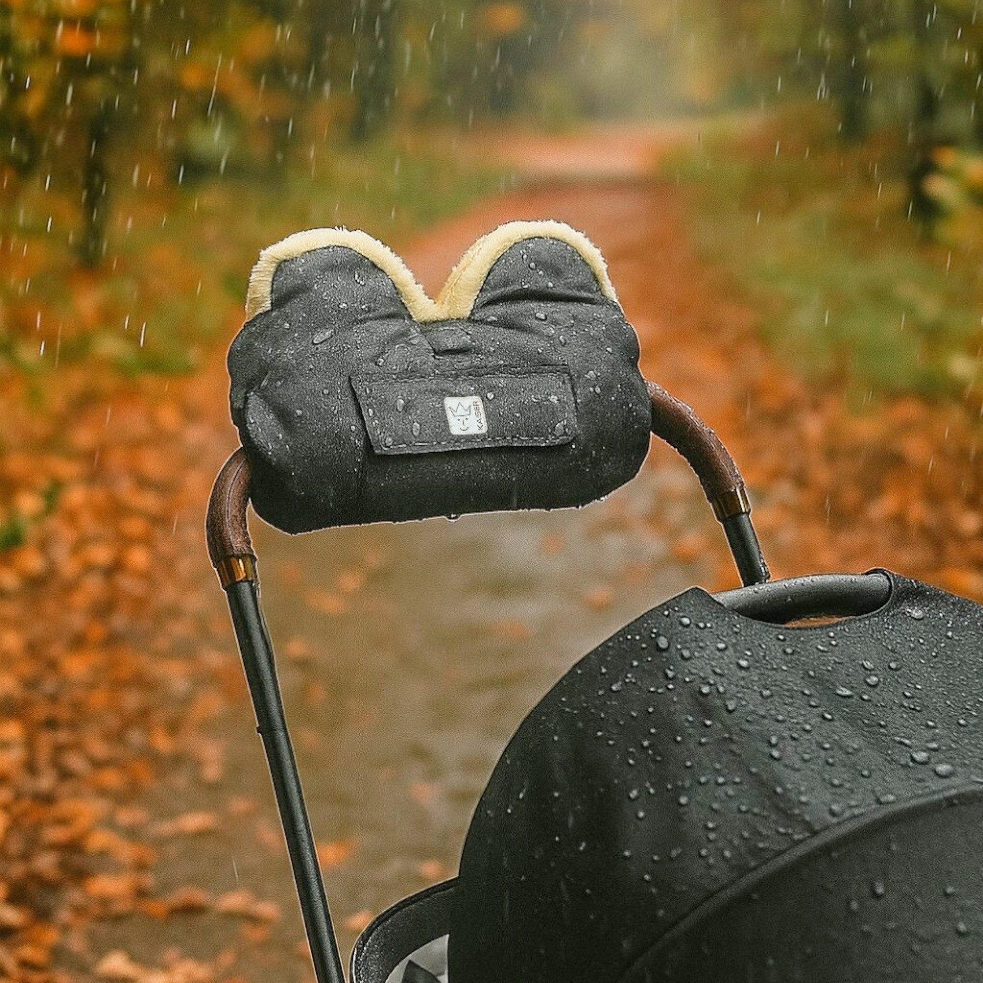 Kaiser Kinderwagen-Handwärmer Big Lammfell Handwärmer