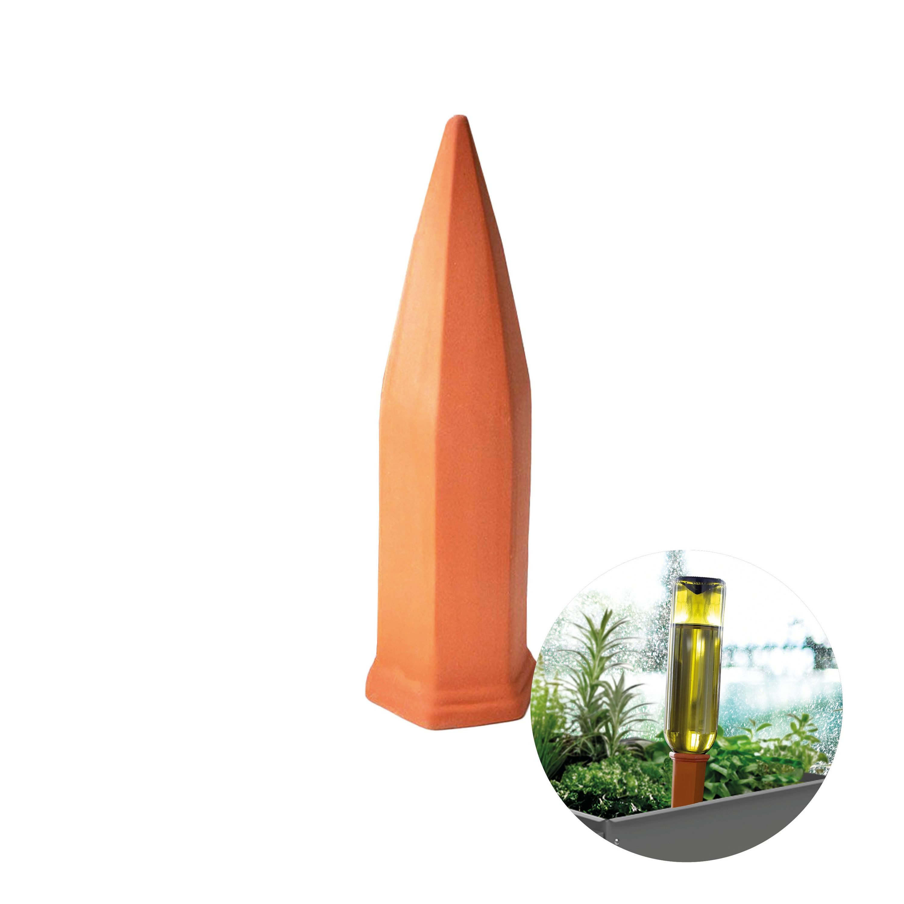 Bio Green Bewässerungssystem Topfpflanzenbewässerung „Hydro Wine“ mit Tonkegel 1 Stück, (1-tlg)