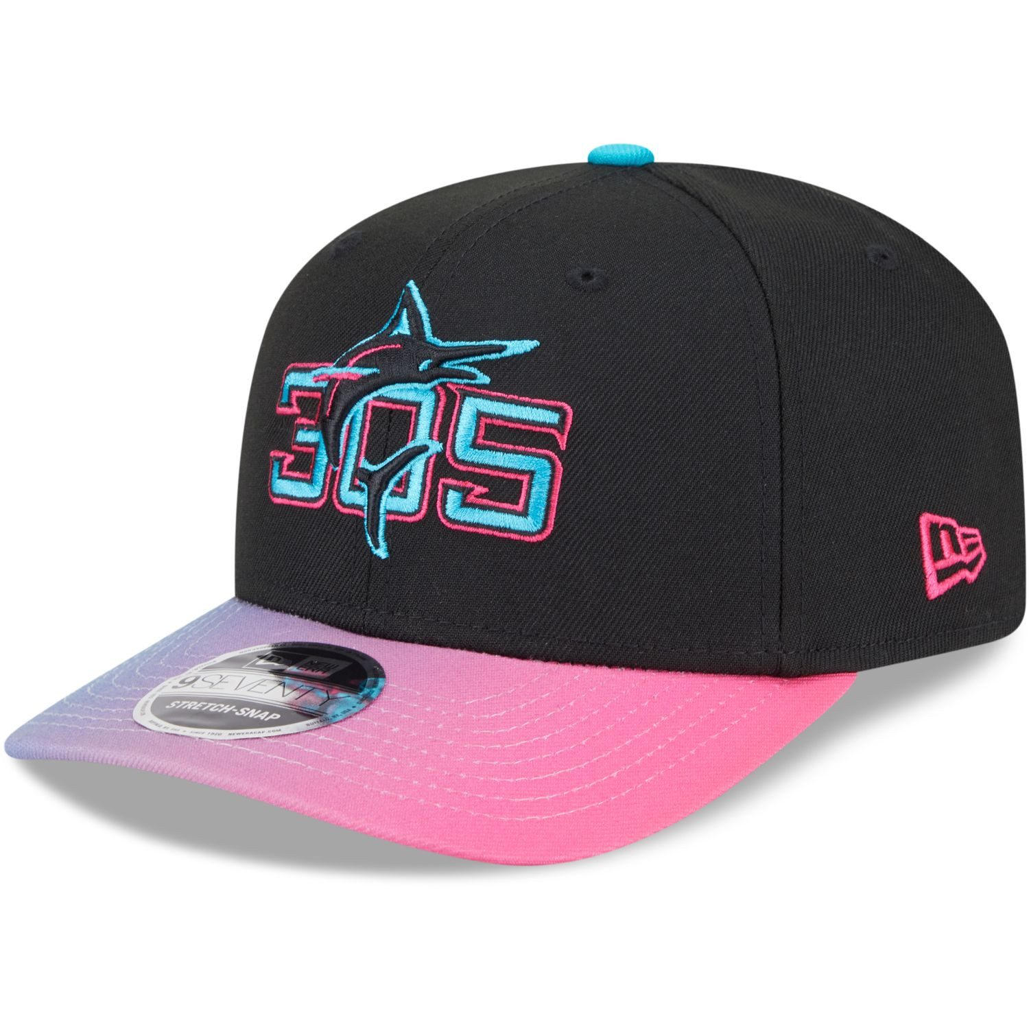 Snapback Cap 9Seventy Stretch CITY CONNECT Miami Marlins