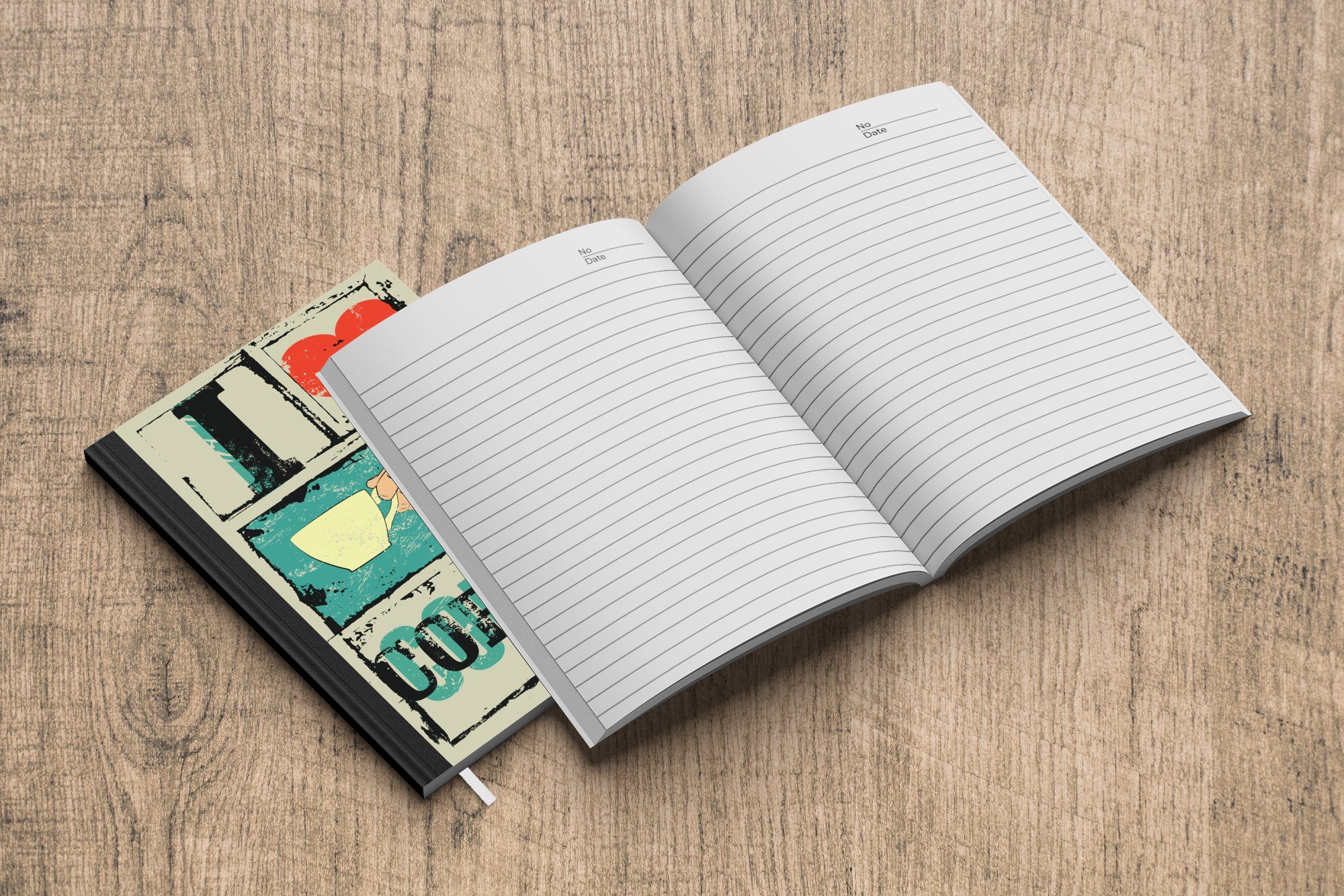 98 Journal, Zitate A5, liebe - Tagebuch, Seiten, - - Kaffee Merkzettel, Notizheft, Kaffee, - Ich Haushaltsbuch Sprichwörter Vintage Notizbuch MuchoWow