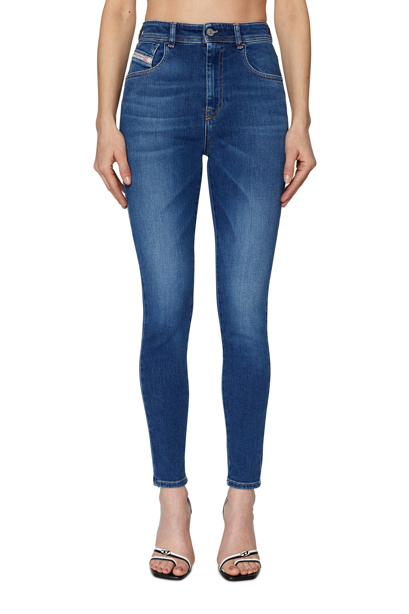 Diesel Skinny-fit-Jeans High Waist Superstretch - 1984 SLANDY-HIGH 09C21 günstig online kaufen