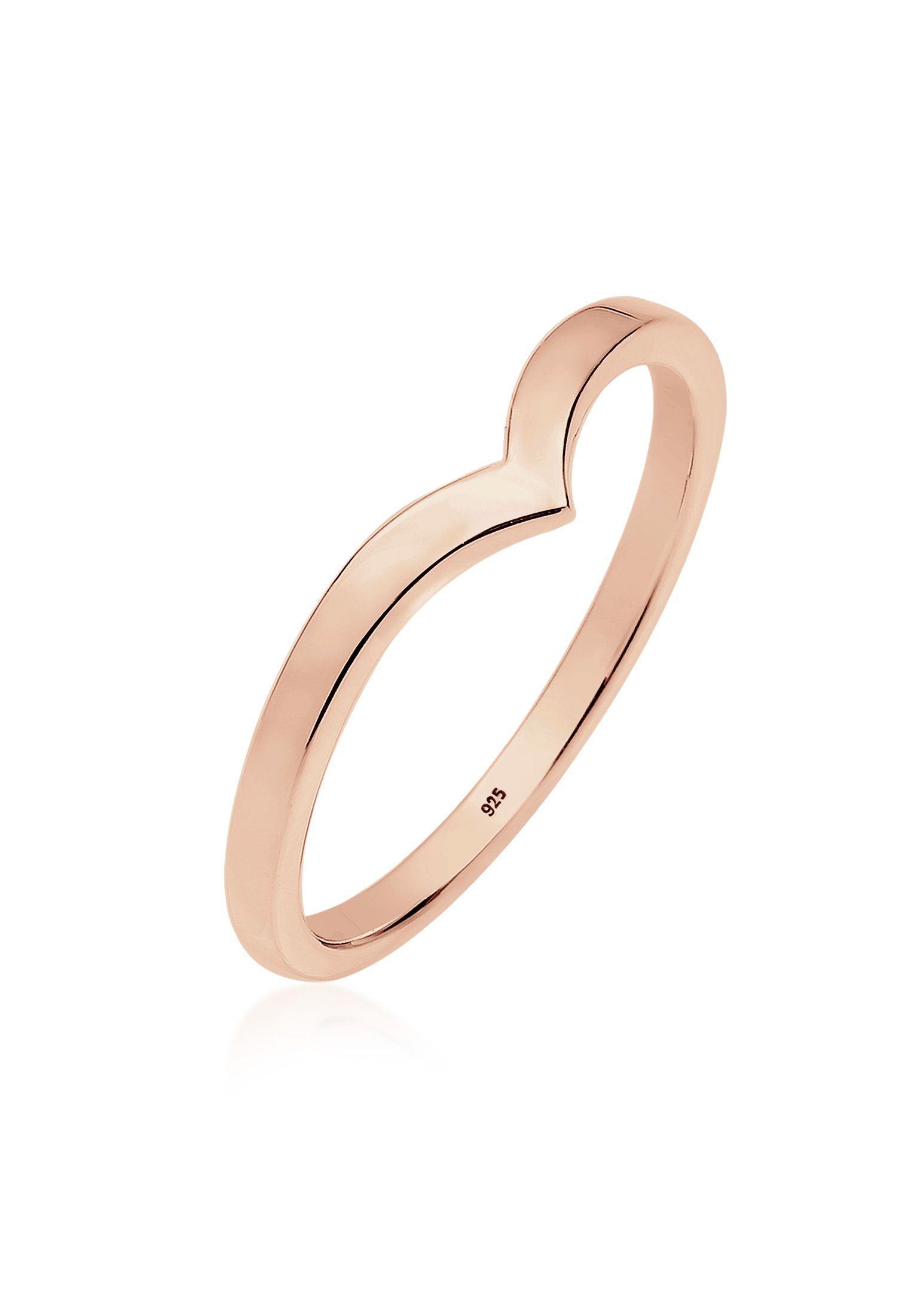 Elli Fingerring V-Stacking Geo Trend Blogger 925 Sterling Silber, Geo