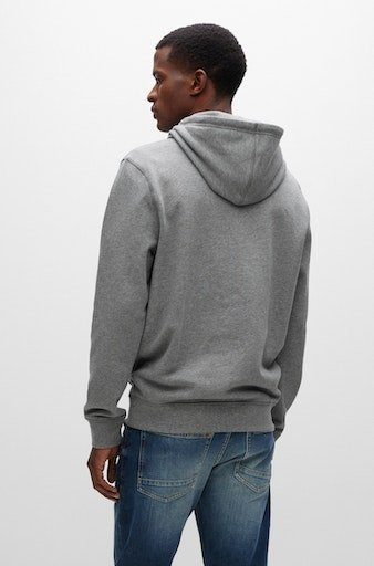 Sweatshirt ORANGE BOSS Kordel mit Wetalk Light/Pastel_Grey_057