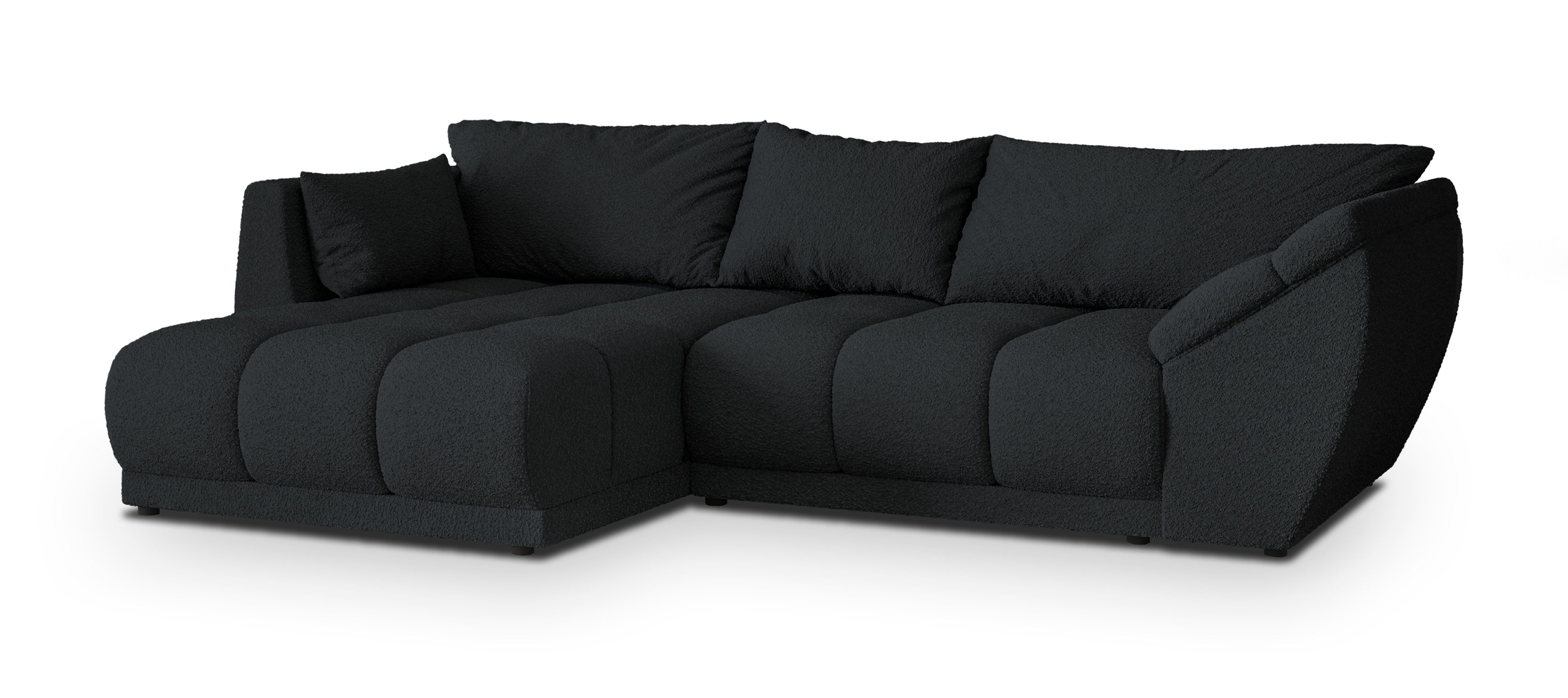 Masseno Ecksofa ORENTI mit Schlaffunktion L-Form, Sofa mit Bettkasten