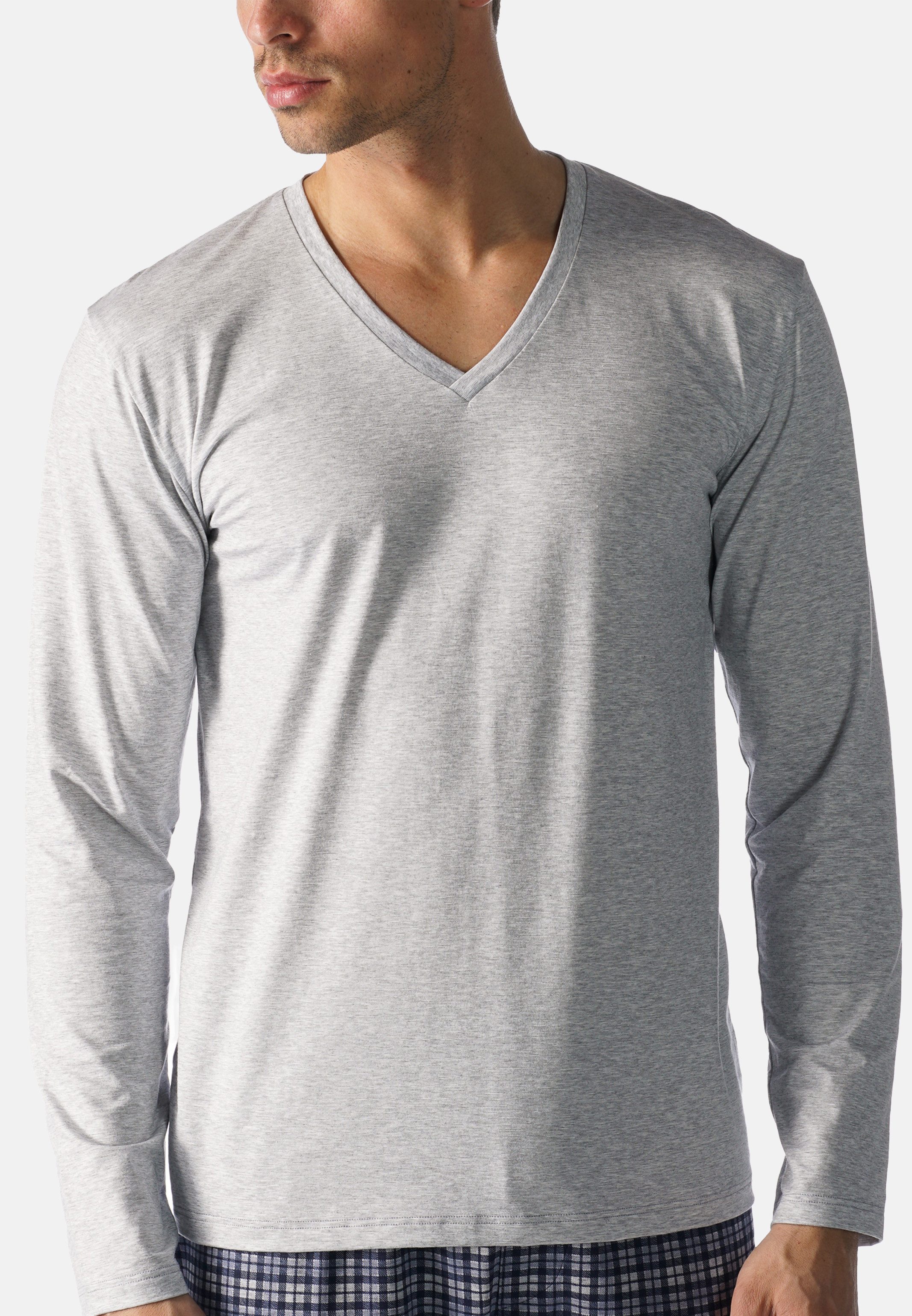 Mey Unterhemd Dry Cotton (1-St) Unterhemd / Shirt Langarm - Baumwolle