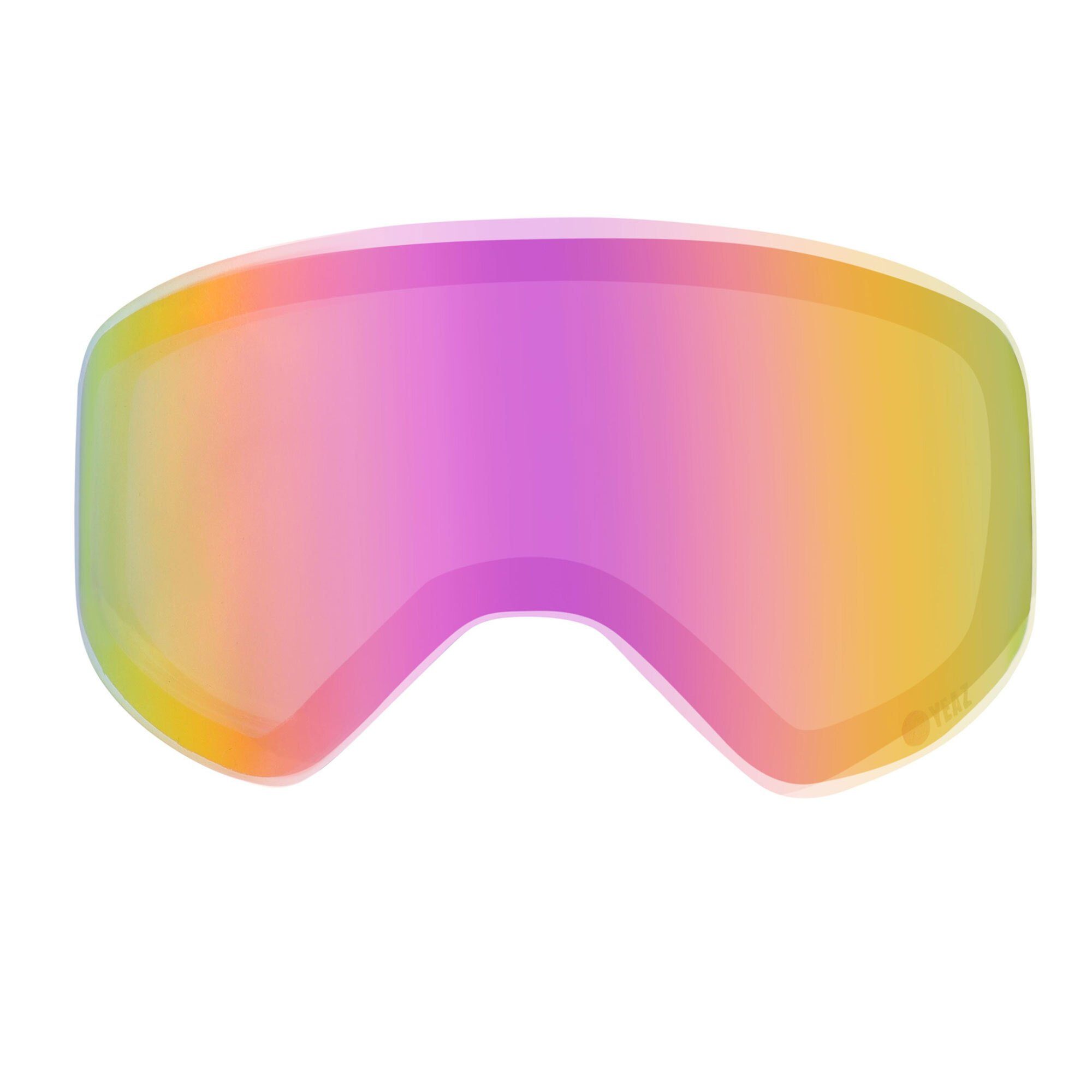 wechselglas, verspiegelt Skibrille magnetisches YEAZ Wechselglas APEX Magnetisches pink