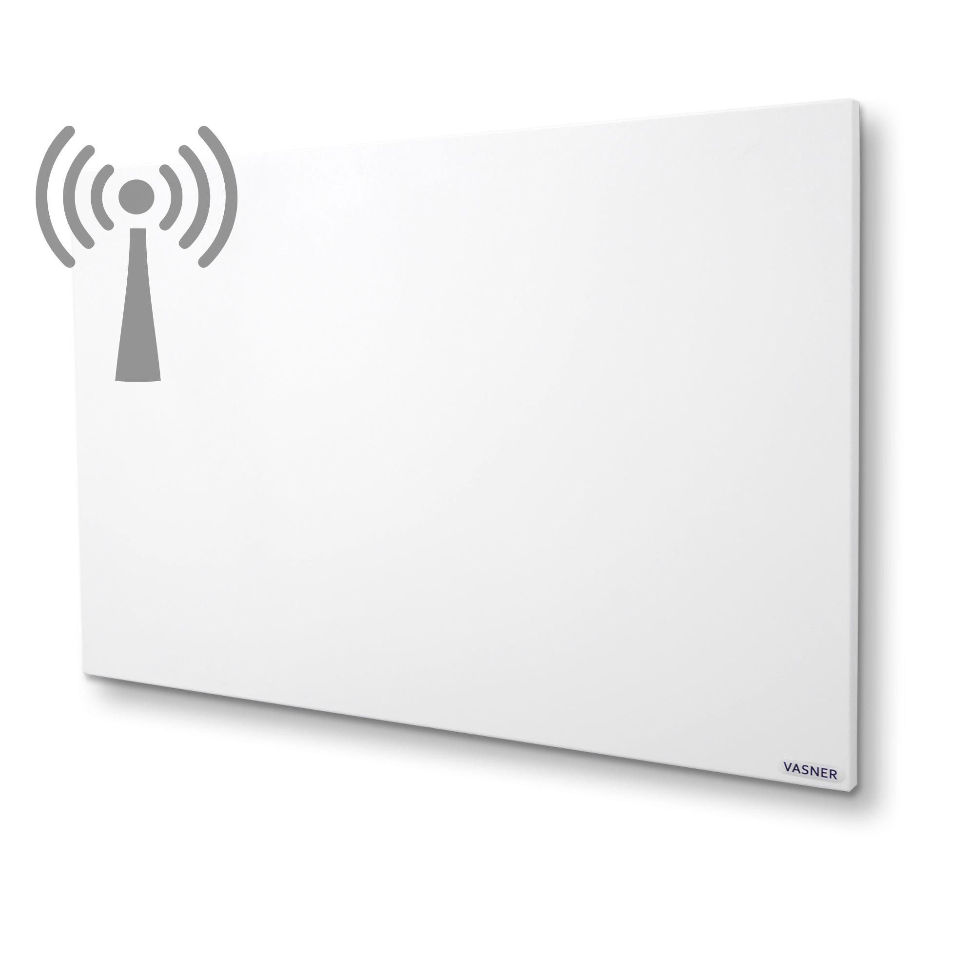 Vasner Infrarotheizung Citara M RX 700 W, Metall Heizpaneel weiß mit Funkempfänger