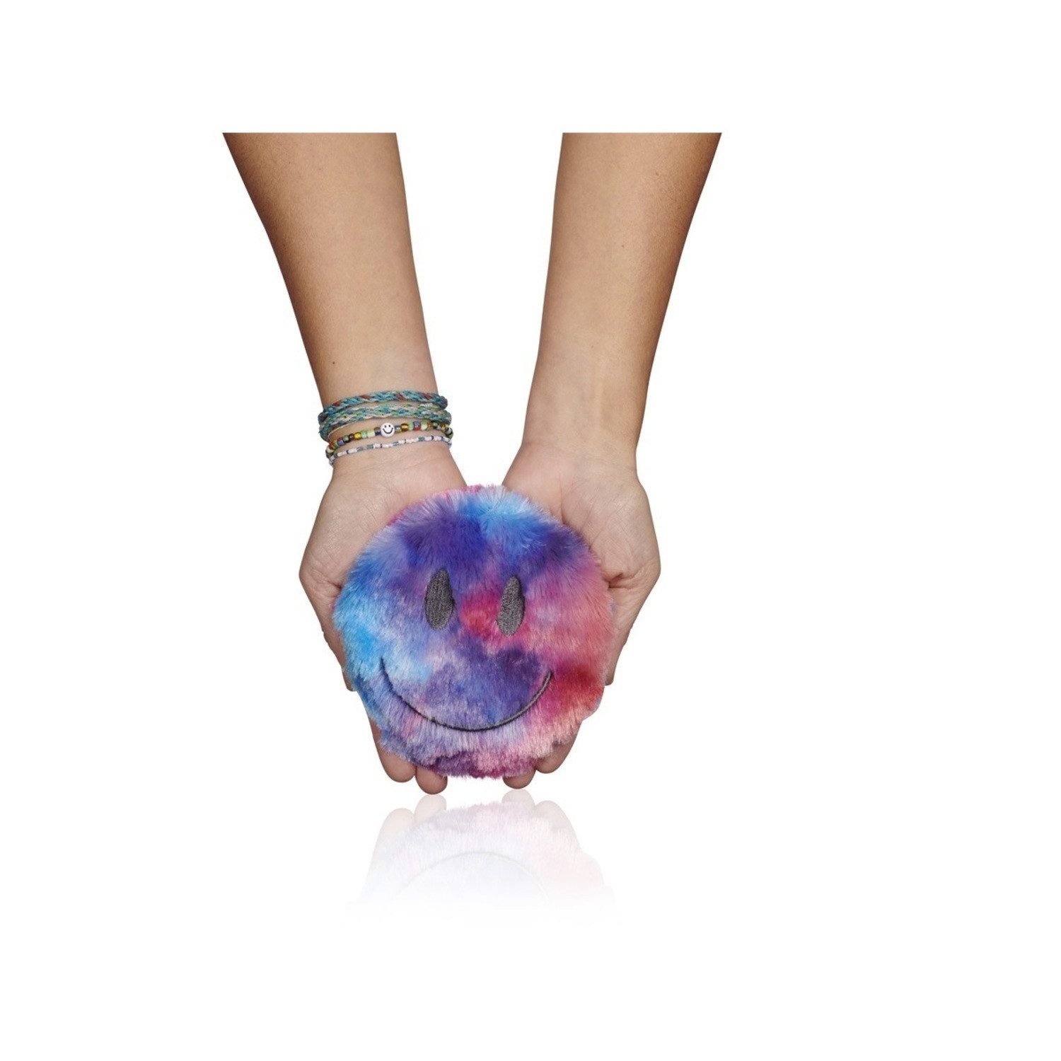 bitten Wärmekissen Regenbogen Gesicht Mini Körnerkissen mit Lavendelduft