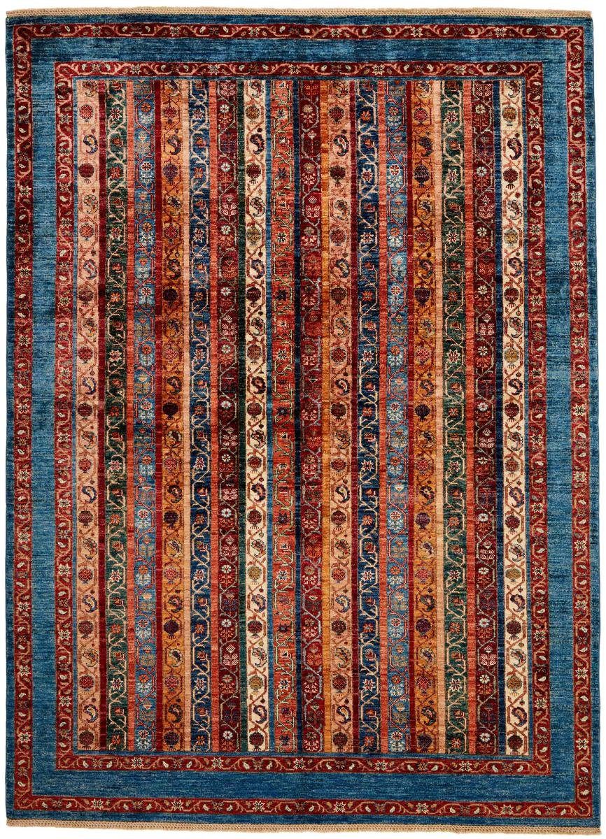Orientteppich Arijana Shaal 182x247 Handgeknüpfter Orientteppich, Nain Trading, rechteckig, Höhe: 5 mm
