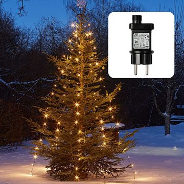 Hellum LED-Lichterkette Hellum LED-Lichterkette Quick Lights 1,8m 220 BS warmweiß/grün außen