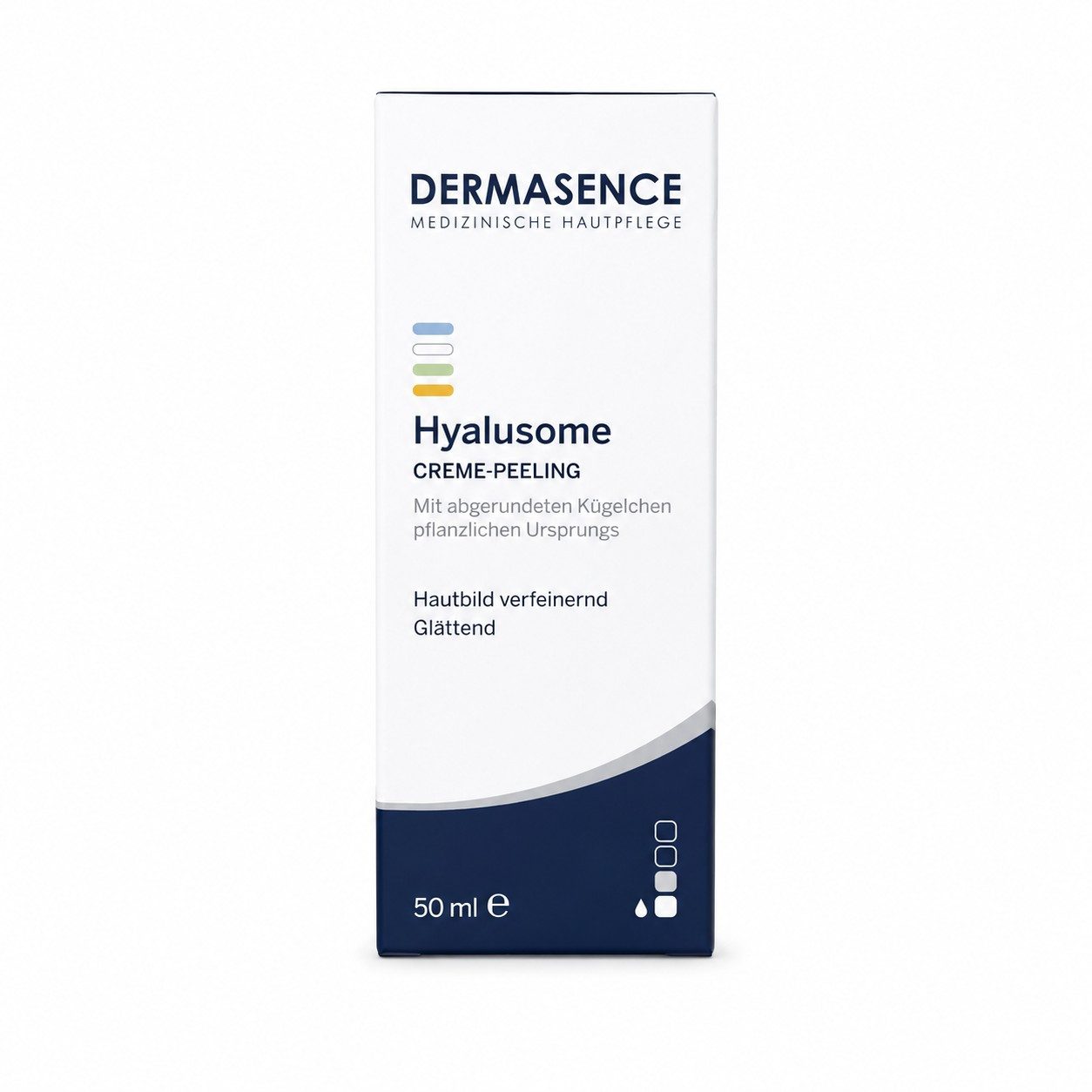 Dermasence Gesichtspeeling DERMASENCE Hyalusome Creme-Peeling 50 ml