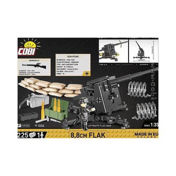 COBI Modellbausatz FLAK 88, Modell, 225 Teile, ab 8 Jahren