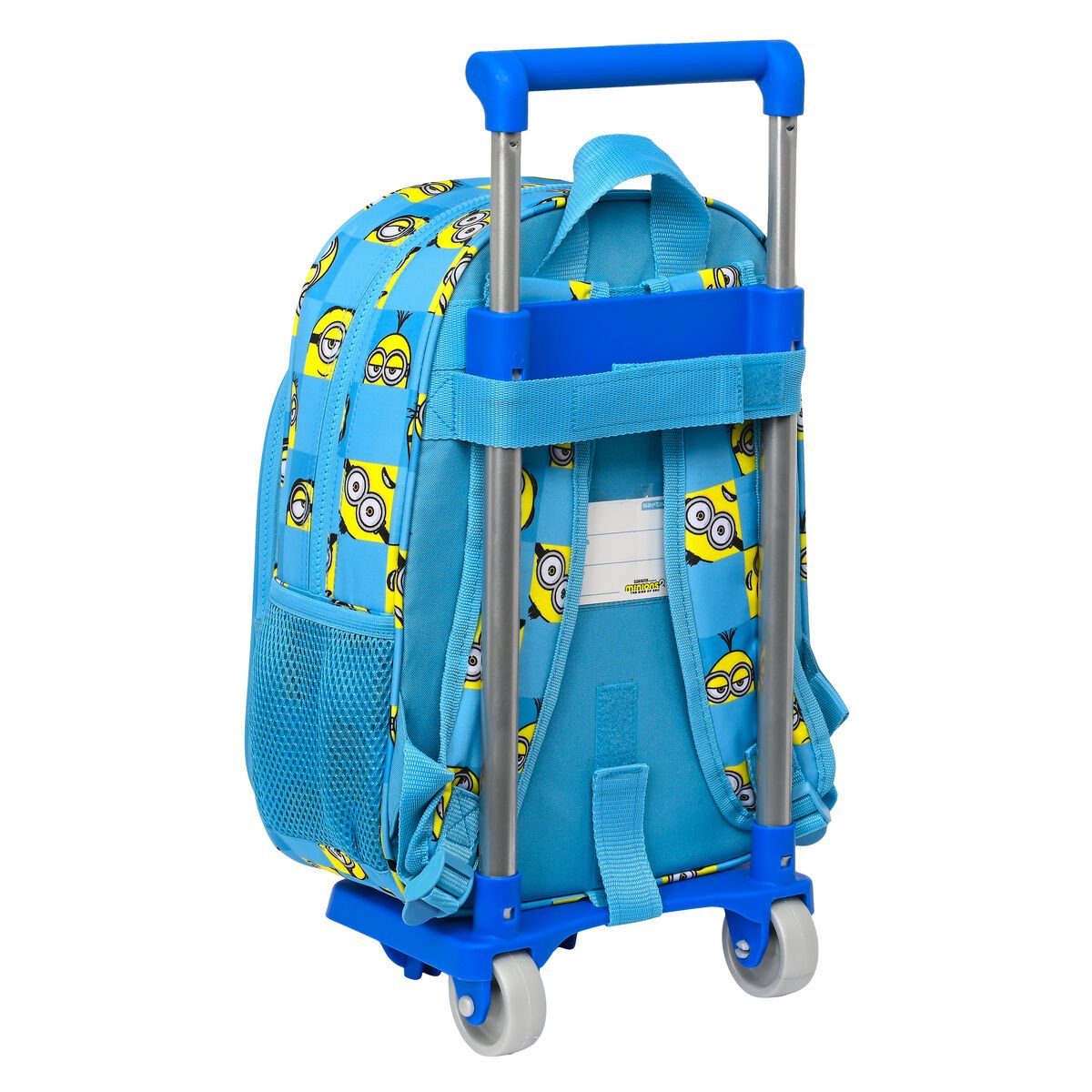 Kinder-Rucksack Blau mit Rucksack x 34 26 cm Minionstatic Minions Rädern Minions x 11