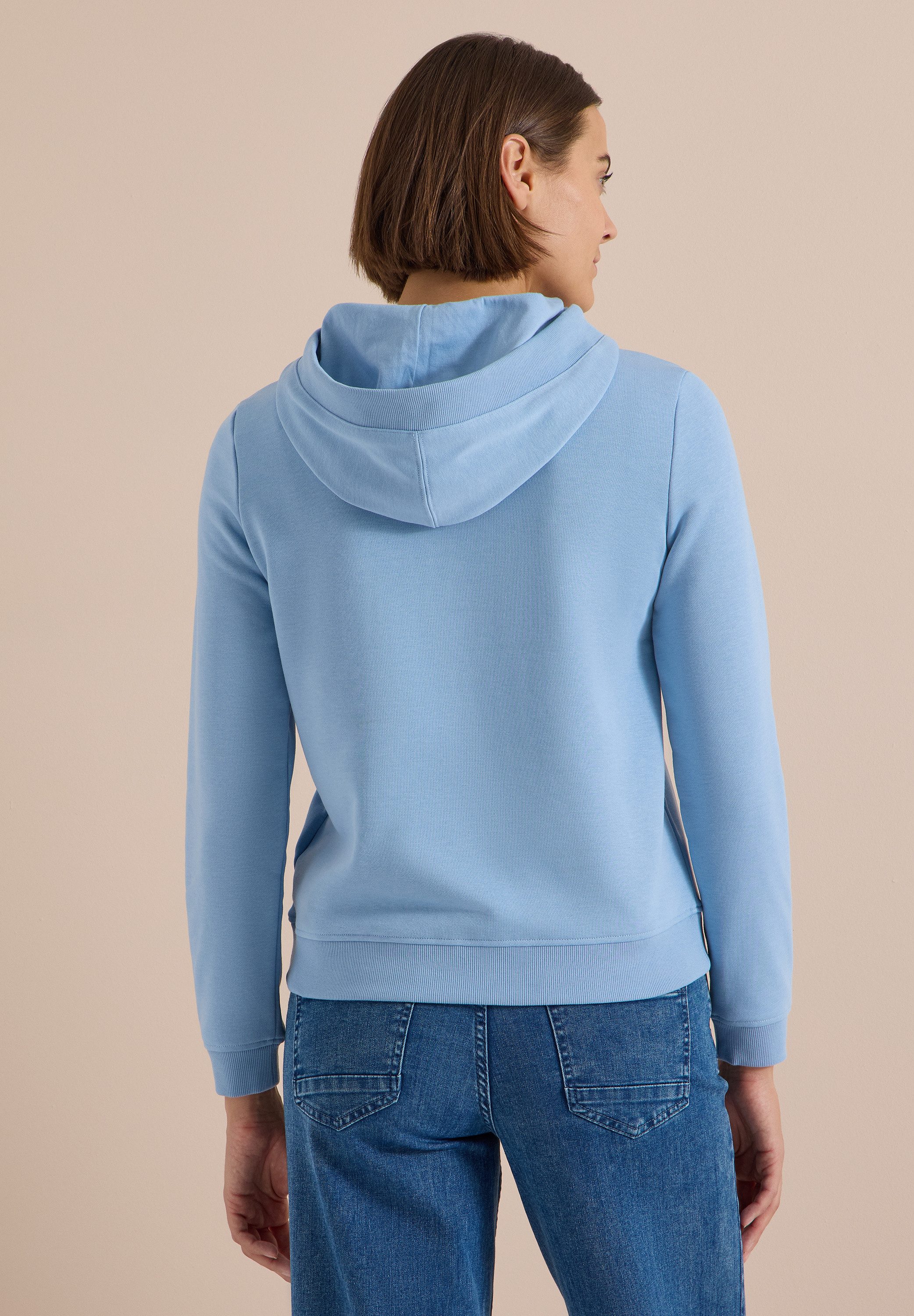CECIL Sweatshirt mit Rippstrick