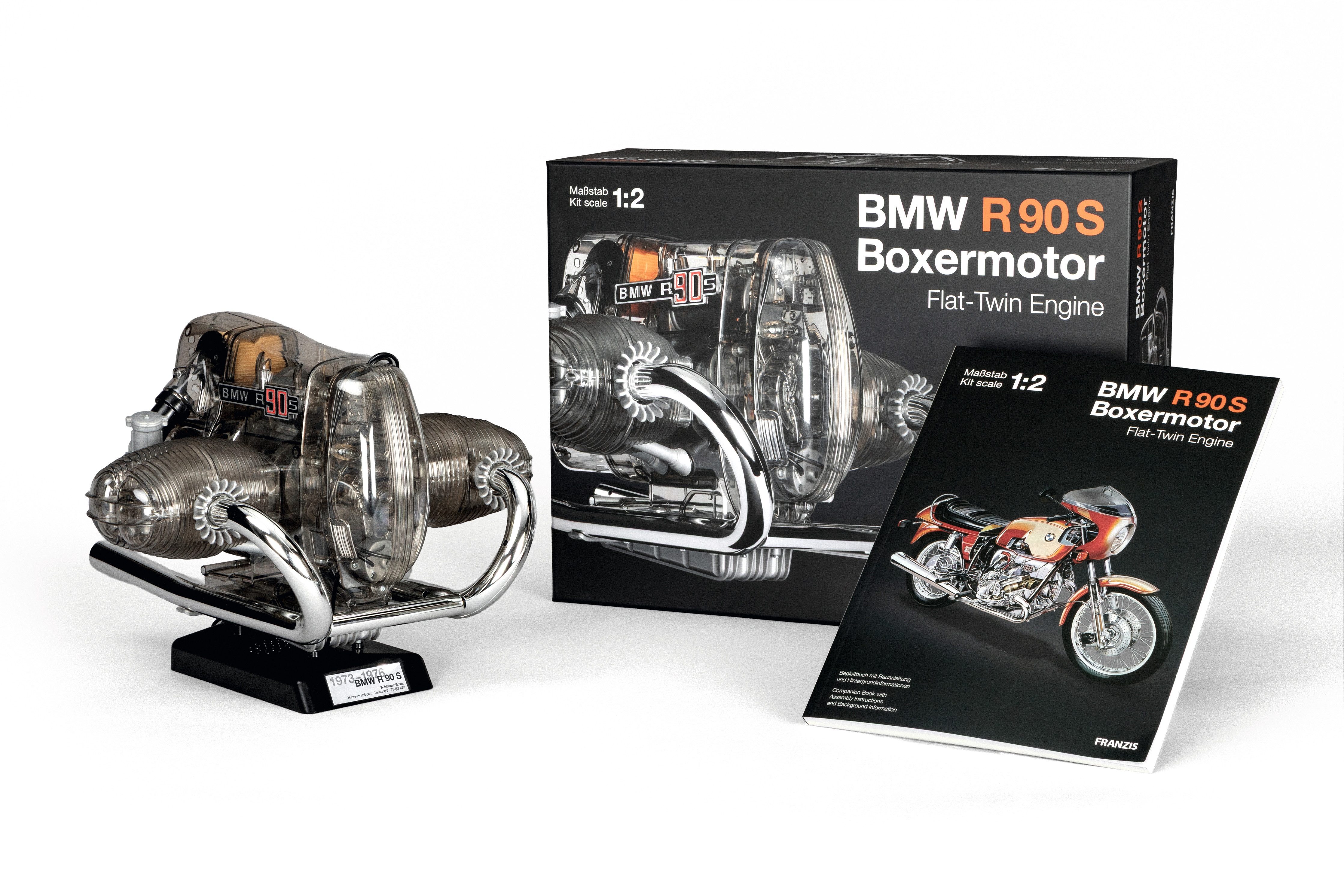 Franzis Modellbausatz BMW R 90 S Boxermotor Modellbausatz