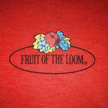 Fruit of the Loom Poloshirt Polo-Shirt mit Vintage-Logo