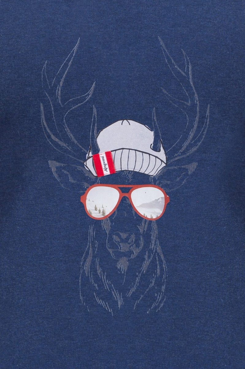 Almgwand Outdoorjacke Longsleeve Herren - SCHWAIGERALM - denim