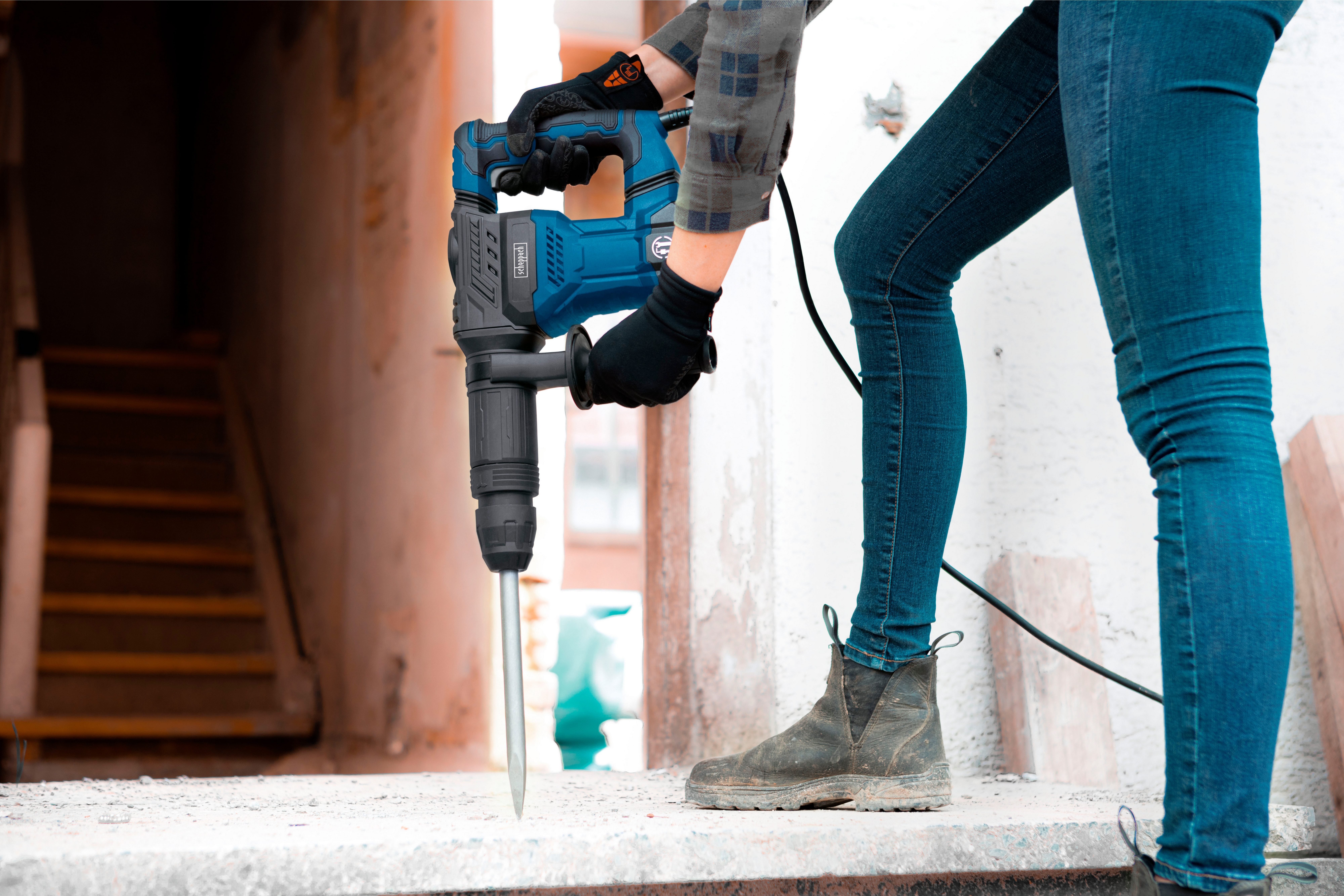 Scheppach Abbruchhammer »AB1500X«, 1300 in W, für SDS-Max, ohne Akku und La günstig online kaufen