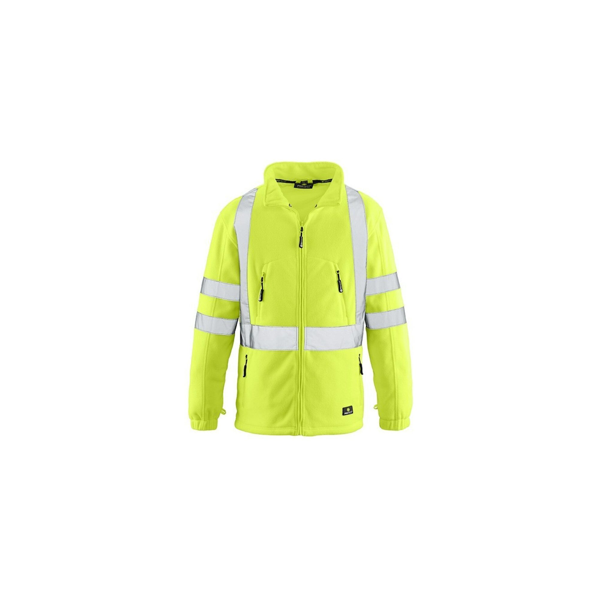 BIG Warnweste 4 Protect Warnfleecejacke Seattle, leuchtgelb, Gr. S