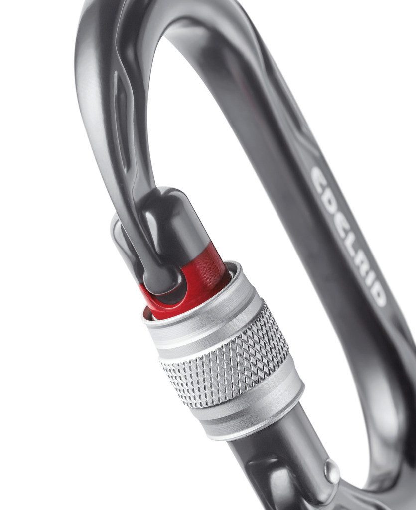 Edelrid Karabiner Kiwi Screw anthracite