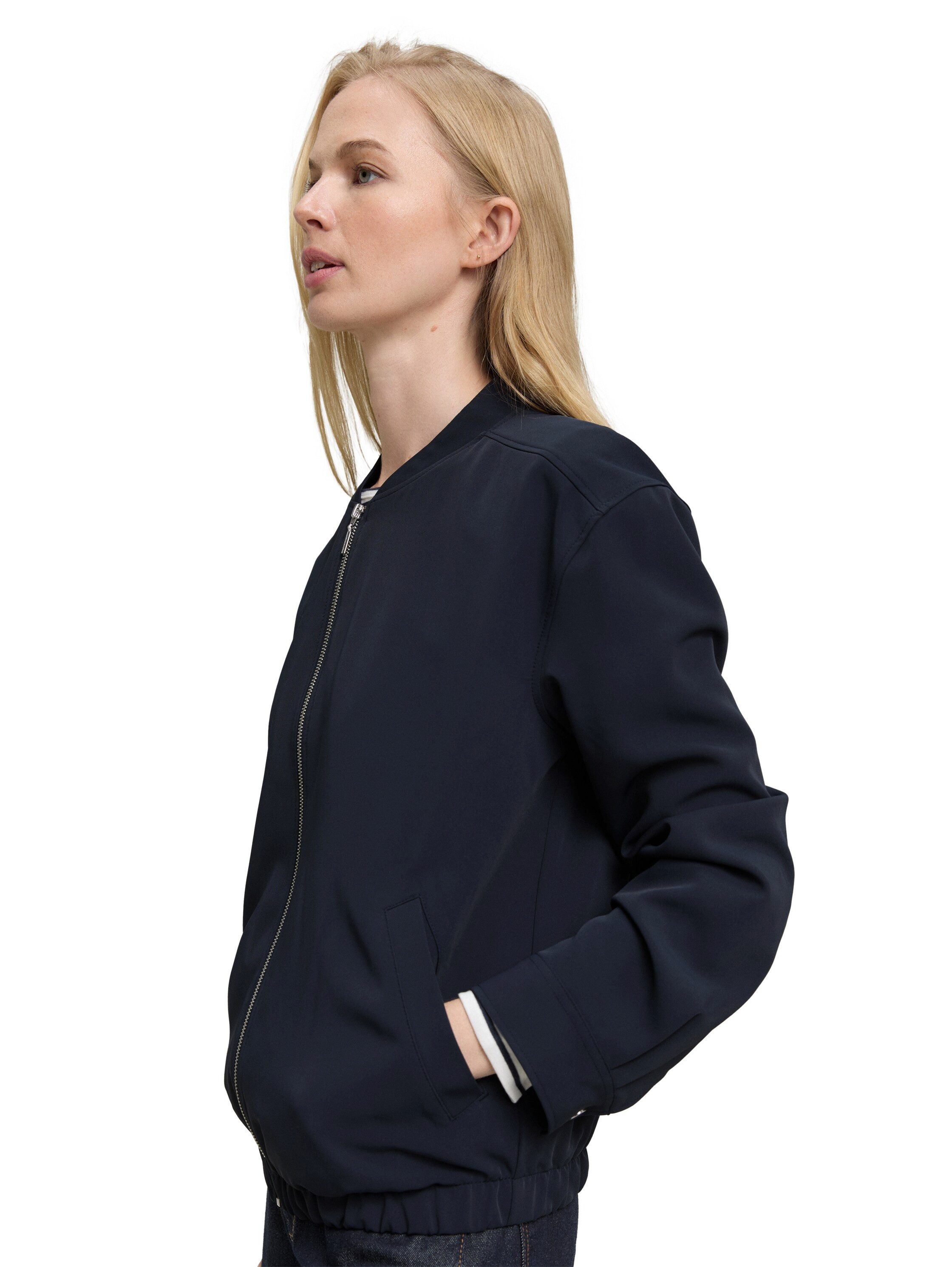 TOM TAILOR Cardigan mit Stehkragen und Reißverschluss – Bild 3 von 5