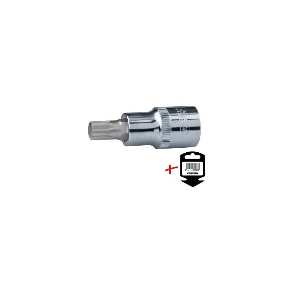 KS Tools Stecknuss 1/2" CHROMEplus Bit-Stecknuss XZN 918.1675-E, 918.1675-E | Steckschlüssel